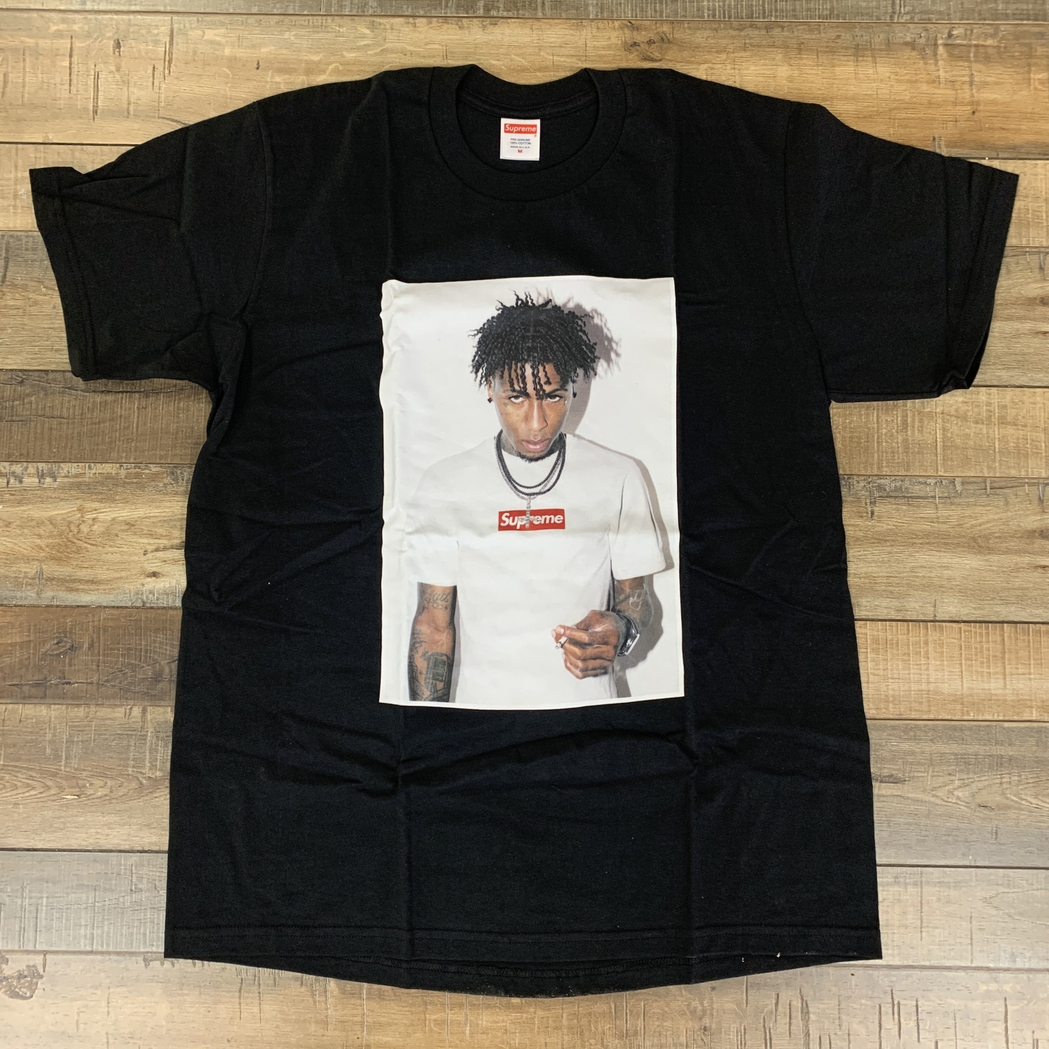 開梱 設置?無料 Supreme NBA Youngboy Tee Tee Black XL- XLサイズ メンズ