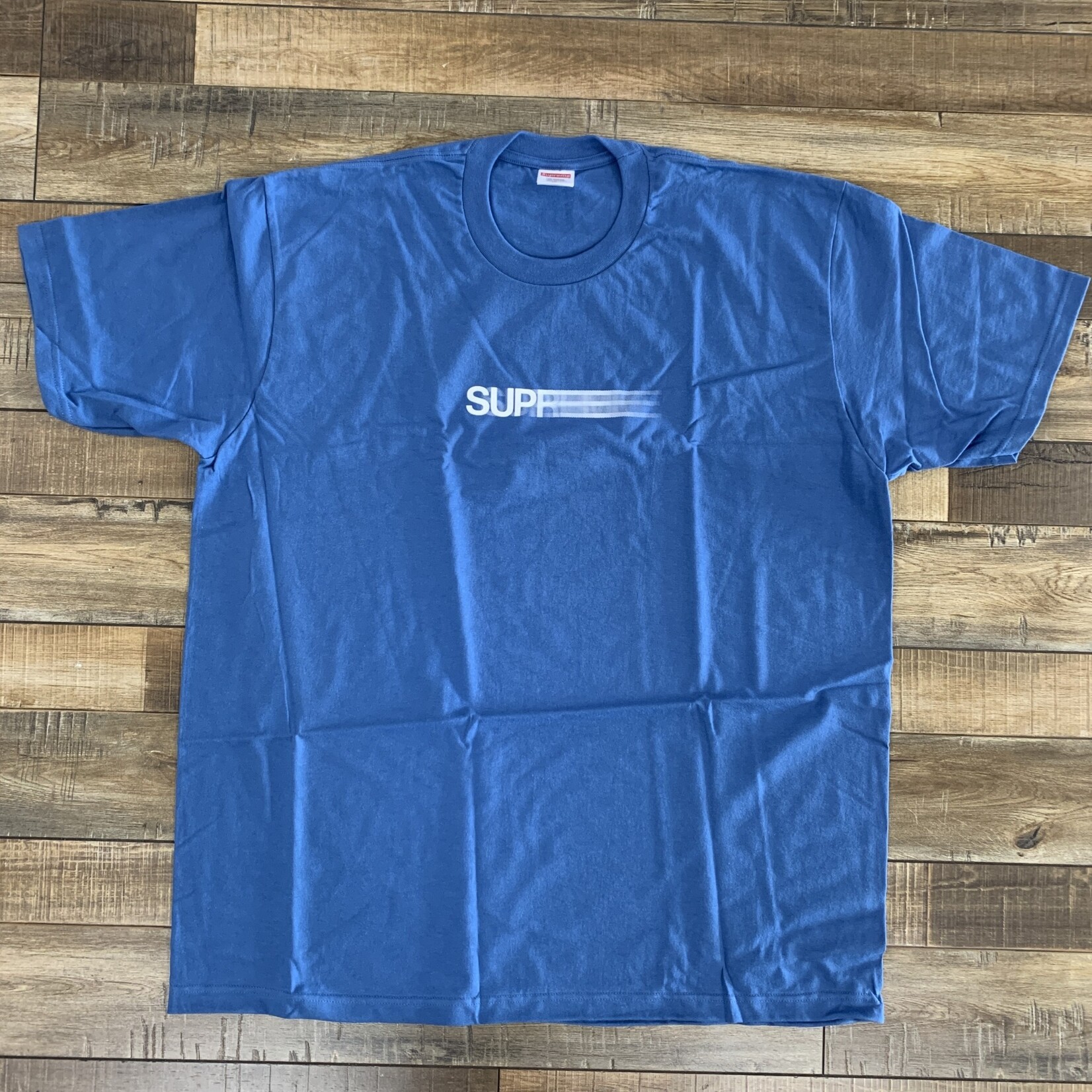 Supreme Supreme Motion Logo Tee (SS23) Faded Blue