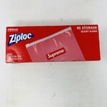 Supreme Supreme NY SEALED Ziploc Box Logo Resealable Bags