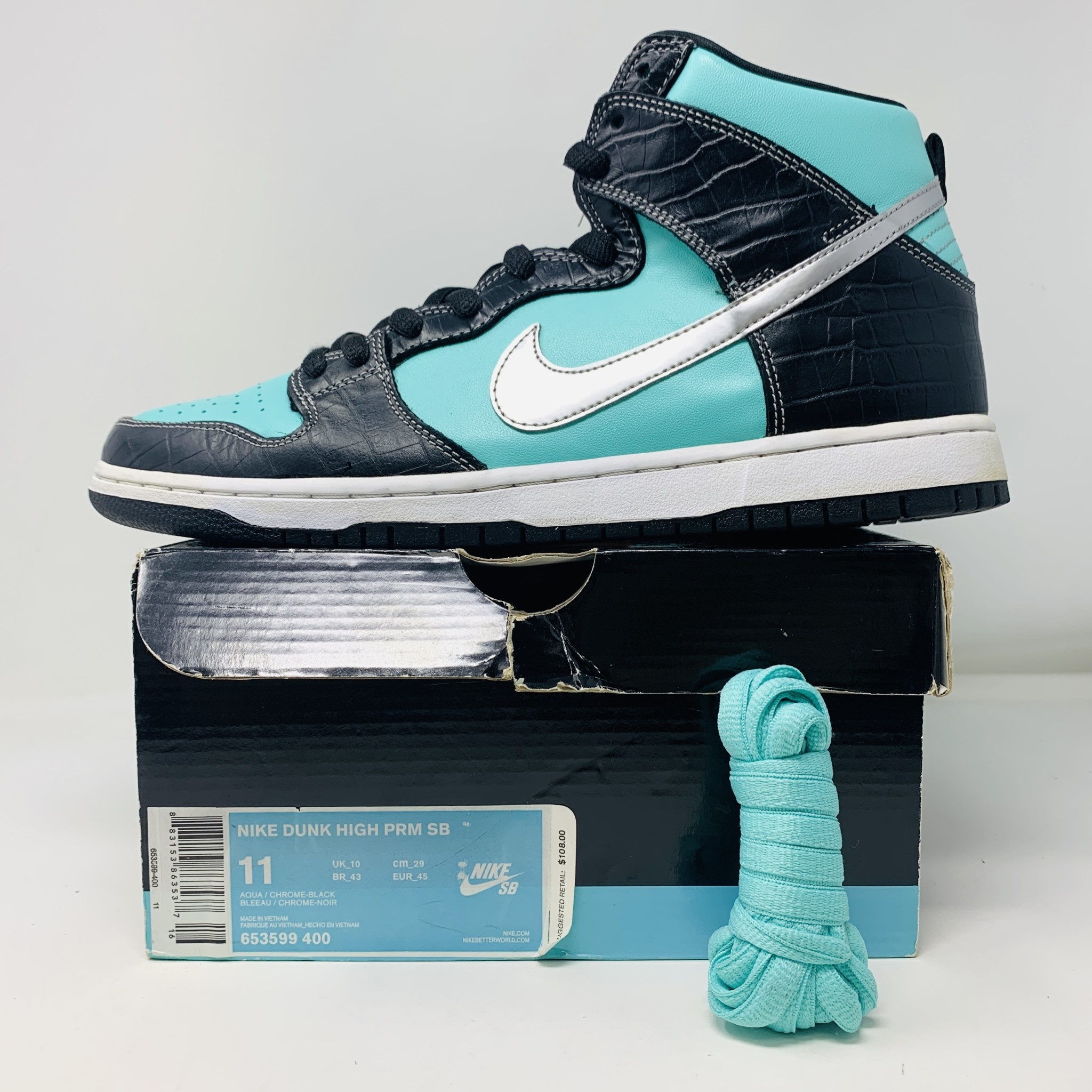 Nike dunk high diamond deals