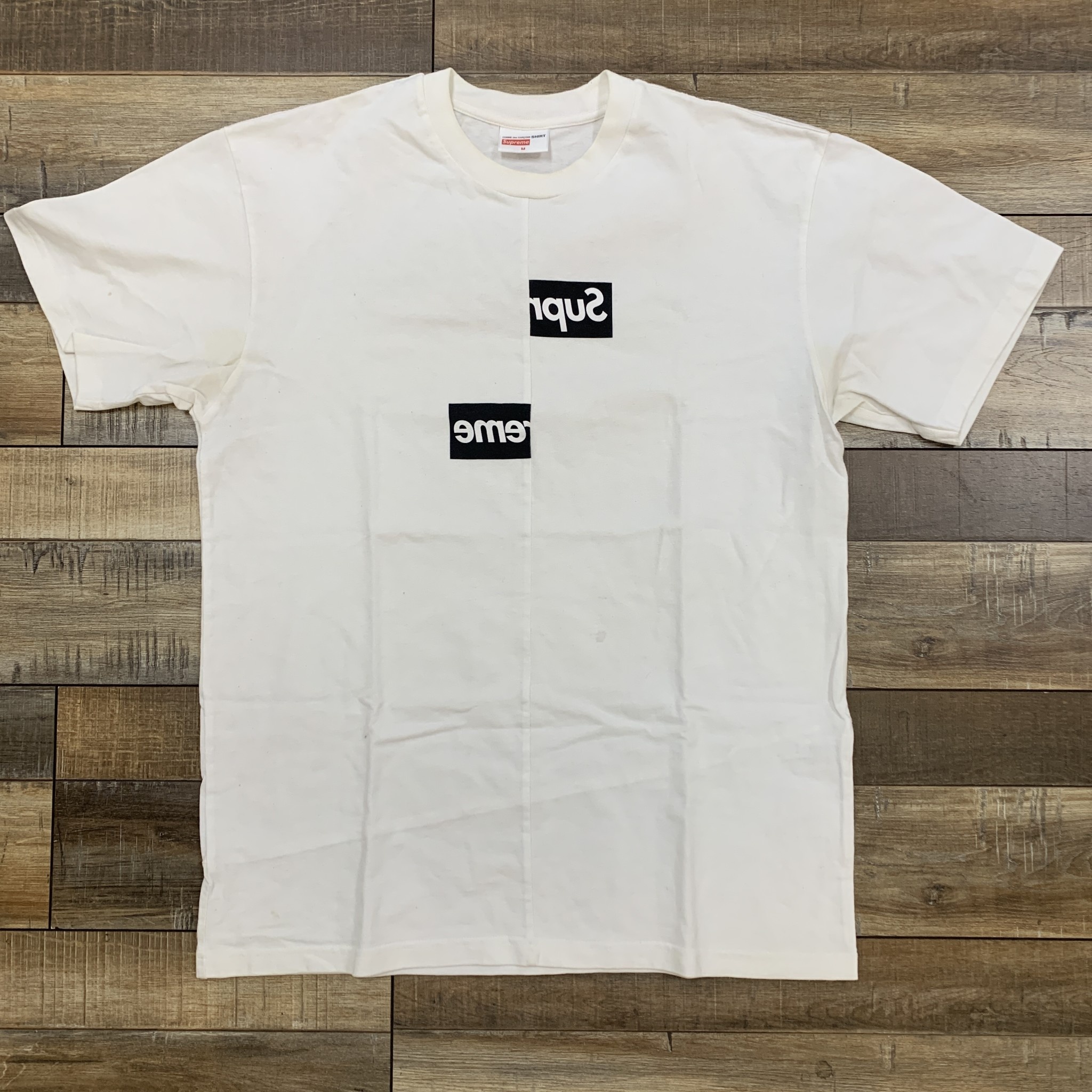 正規品　シュプリーム　ギャルソン　Tシャツ　試着のみ　M 楽天市場】supreme comme des garcons（Tシャツ・カットソー