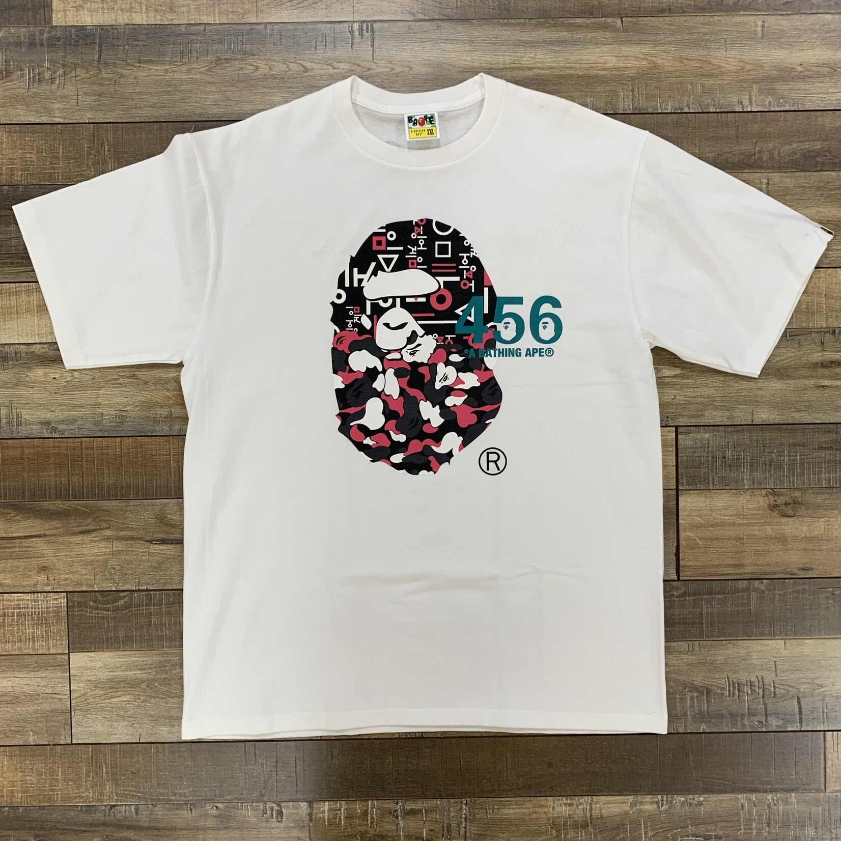 Bape ape head t shirt hot sale