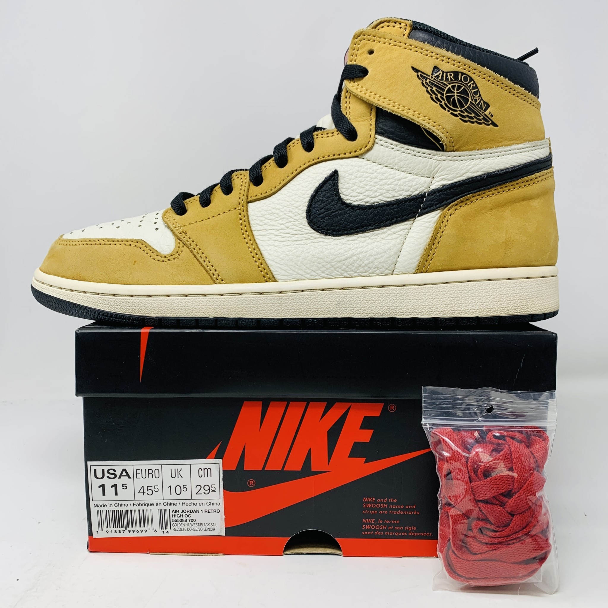 Jordan golden harvest black original sail