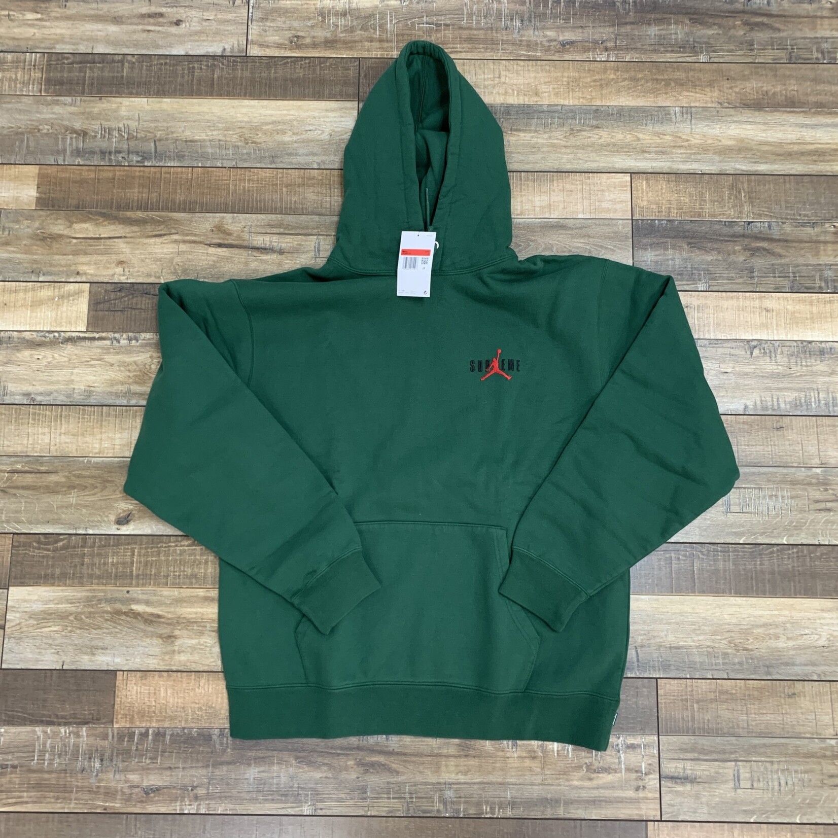 Supreme Jordan Hooded Sweatshirt (FW24) Green - Holy Ground 