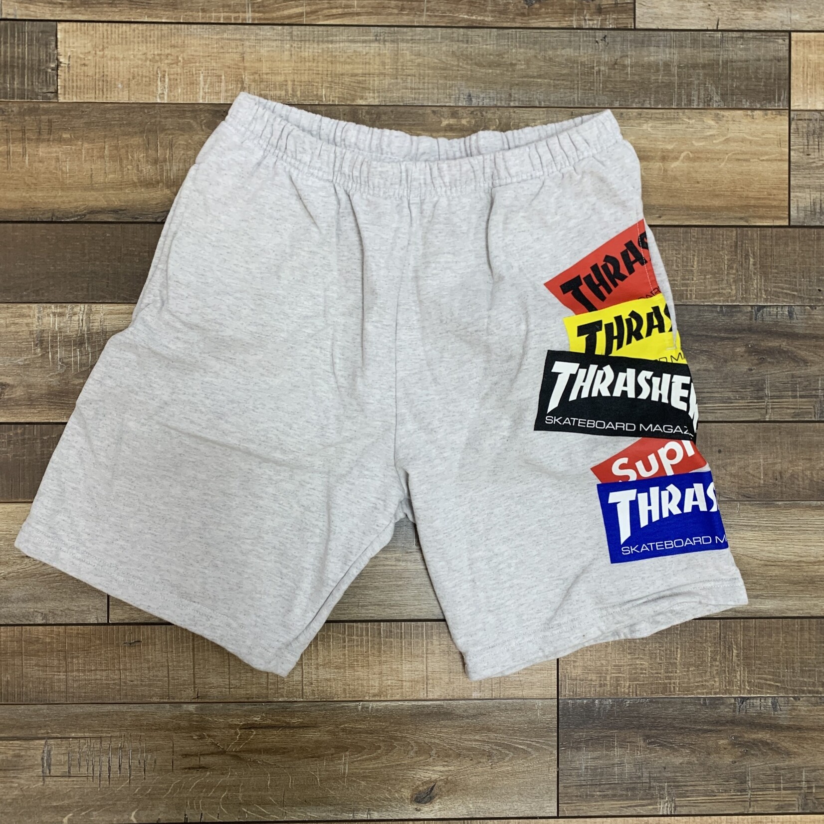 パンツ Supreme Thrasher Multi Logo Sweatshort Supreme Thrasher Multi Logo Sweatshort (FW21) - $118
