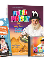 Uncle Moishy Pesach Book + CD + FREE Door Hanger!