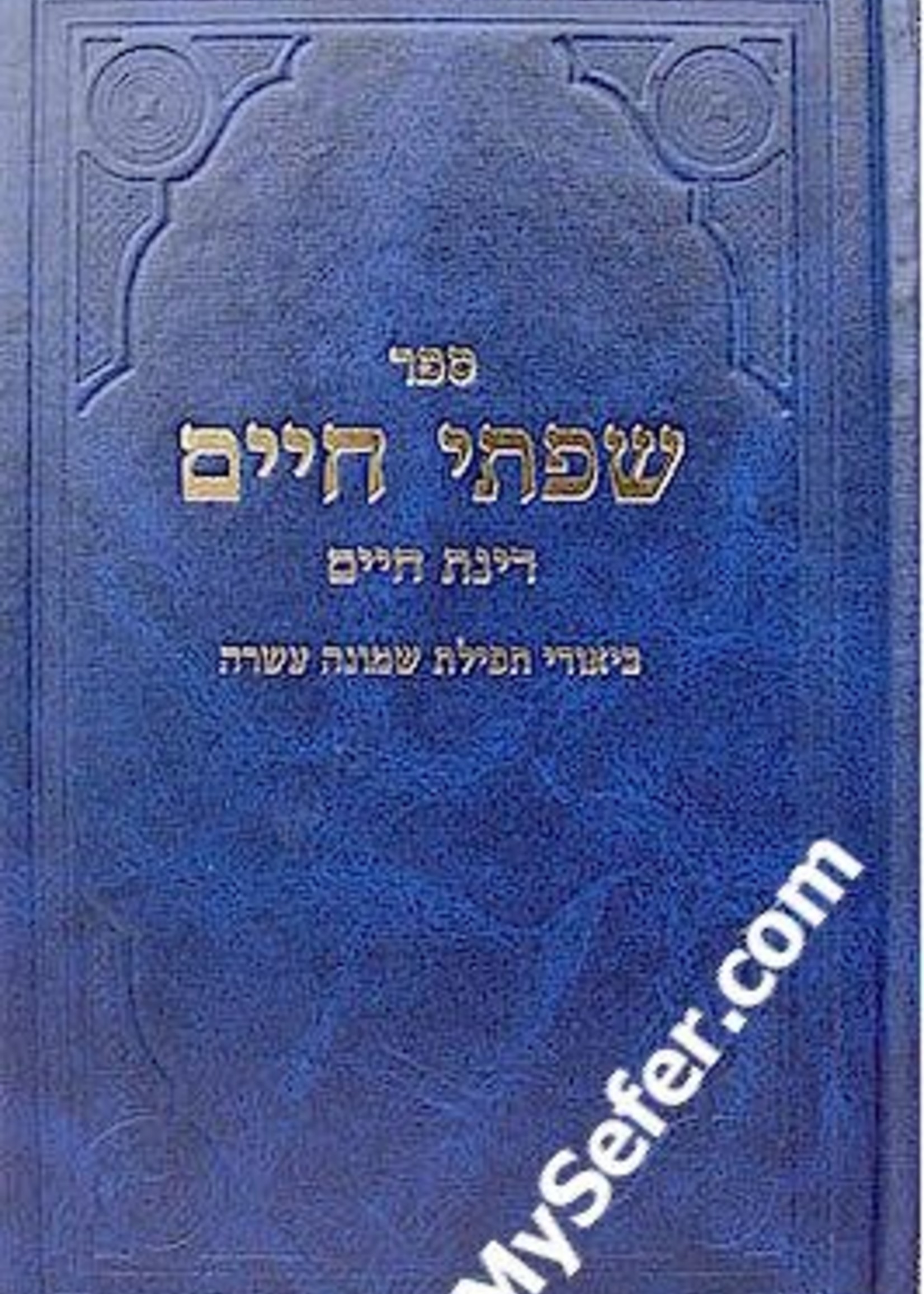Siftei Chaim : Biurei Tefilat Shemoneh Esrei - (Rabbi Chaim Friedlander)/ שפתי חיים רינת חיים