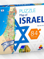 ISRAELI MAP PUZZLE 84PC. ENGLISH