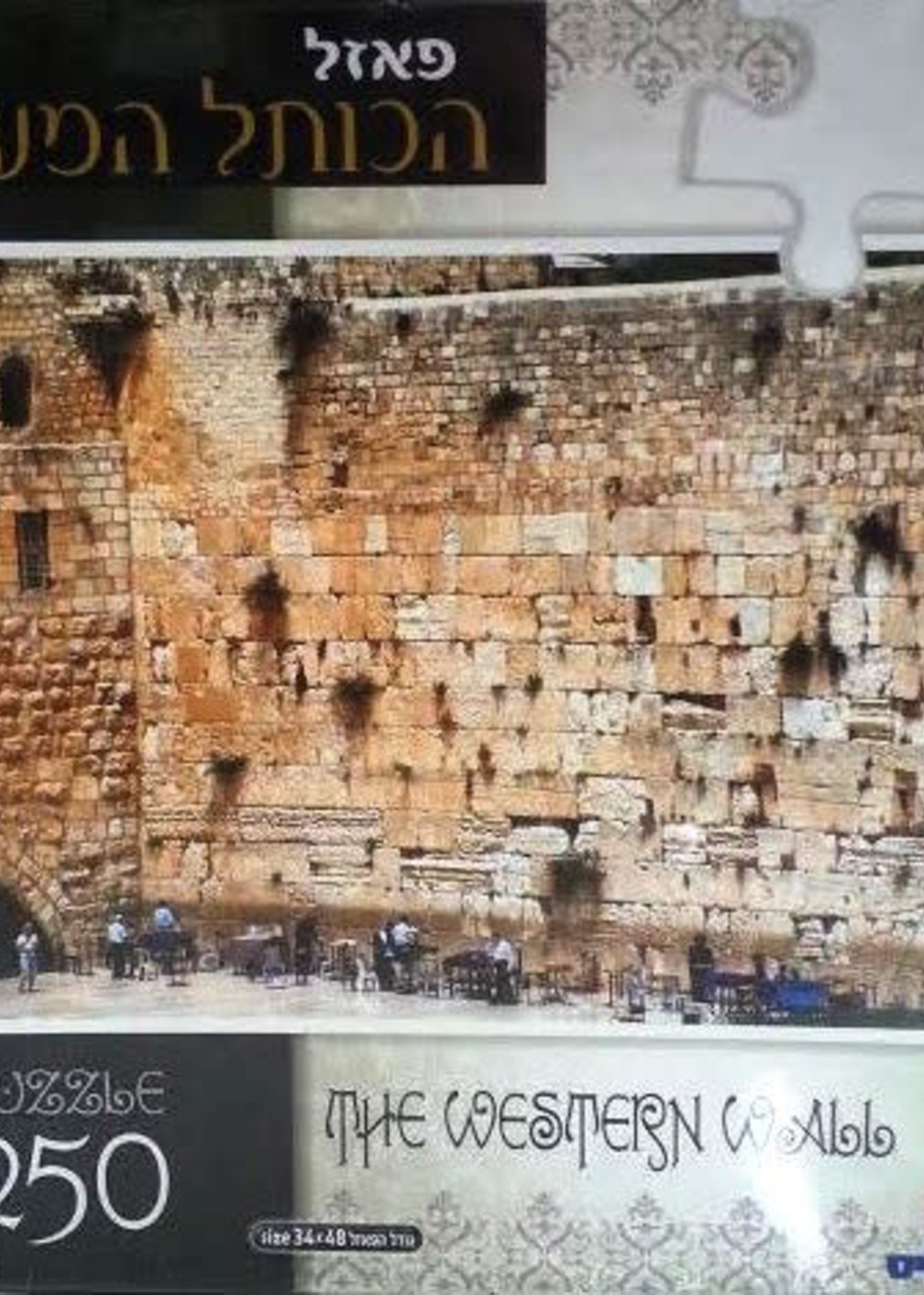 PUZZLE THE WESTERN WALL 250PC ( 7439)