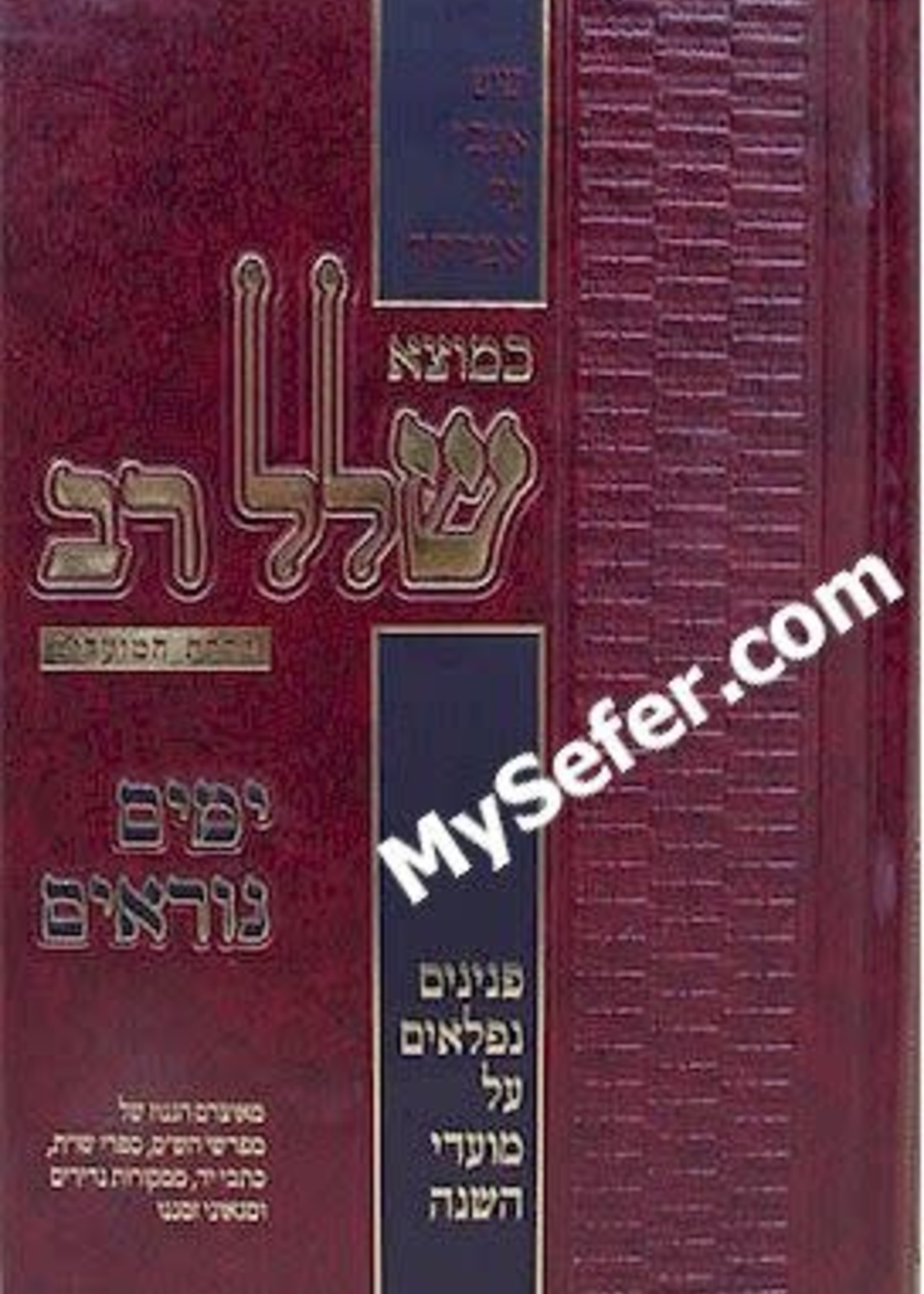 Ke'Motze Shalal Rav - Yamim Noraim/  כמוצא שלל רב ימים נוראים