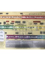 Luach Asarah Doros MeiAdam Ad Noach - 8.5" X 12" / לוח עשרה דורות מאדם עד נח
