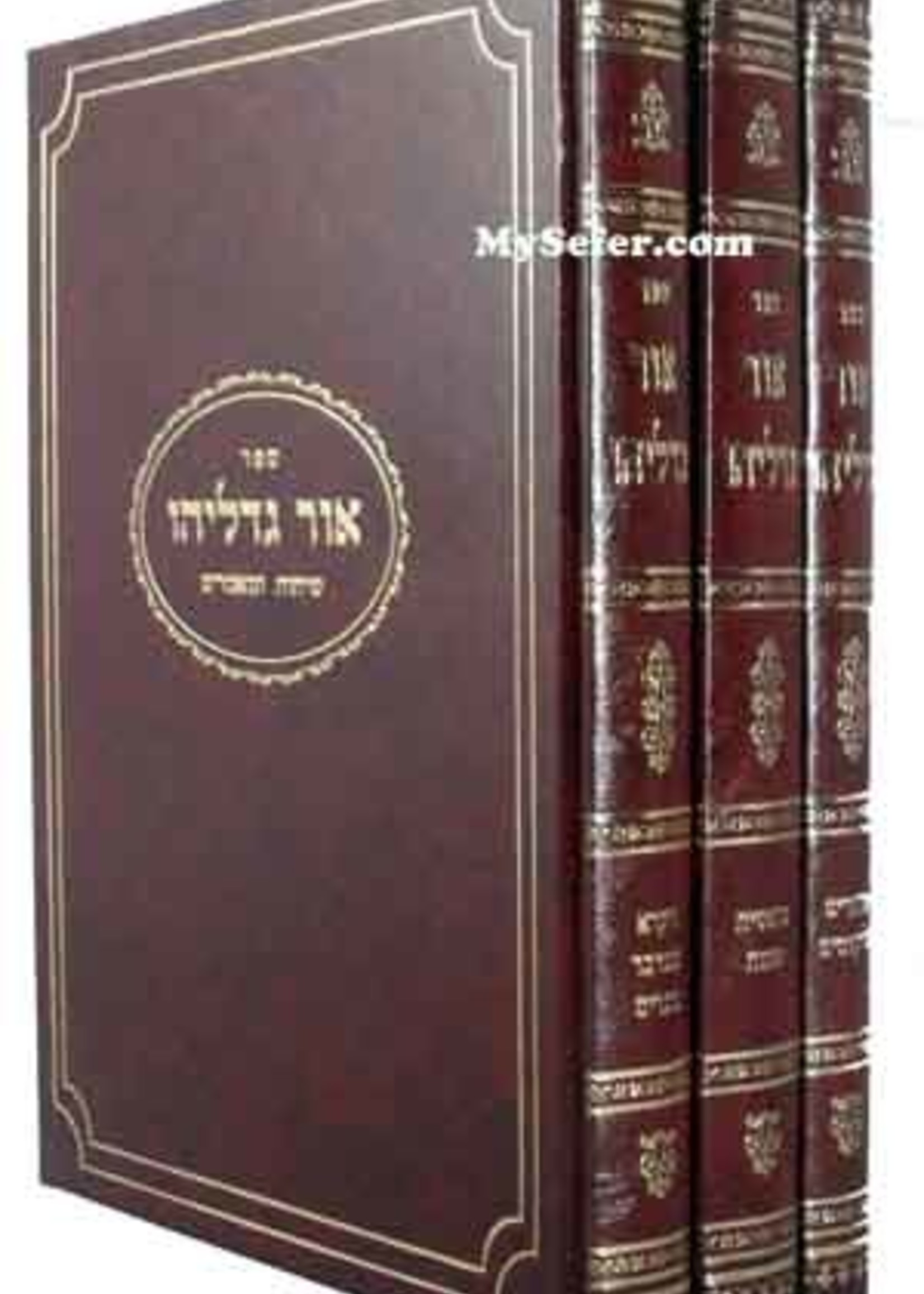 Ohr Gedalyahu al HaTorah U'Moadim (3 vol.)/   אור גדליהו על התורה ומועדים