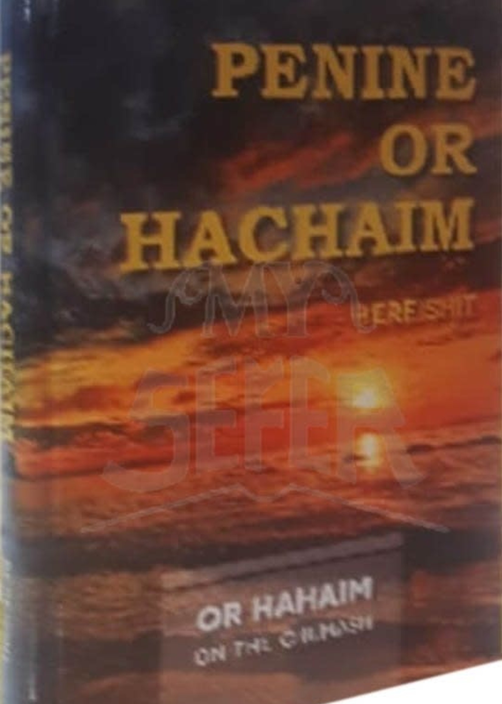 Penine Or HaChamim - Bereishit/ בראשית