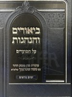 Biurim VaHanhagot al YaMim Noraim (Rabbi Moshe Shternbach)/  ביאורים והנהגות ימים נוראים (רב משה שטרנבך)