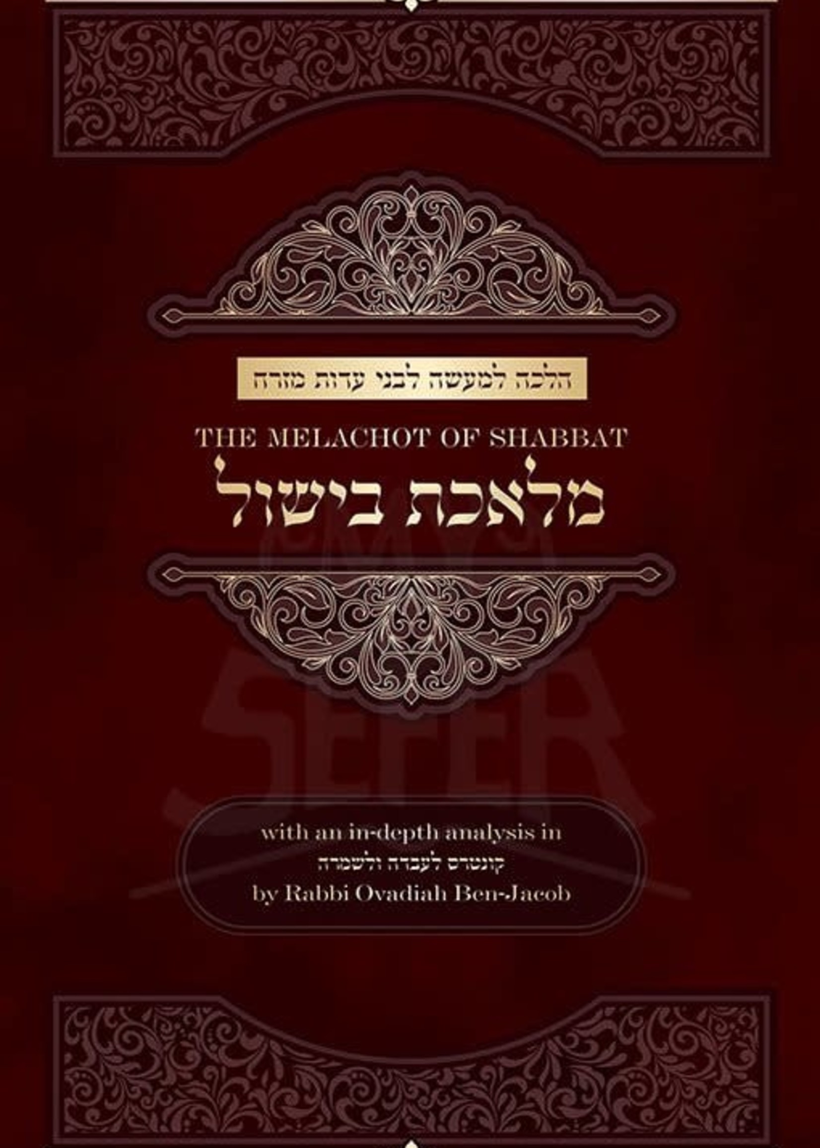 The Melachos of Shabbos-- Meleches Bishul