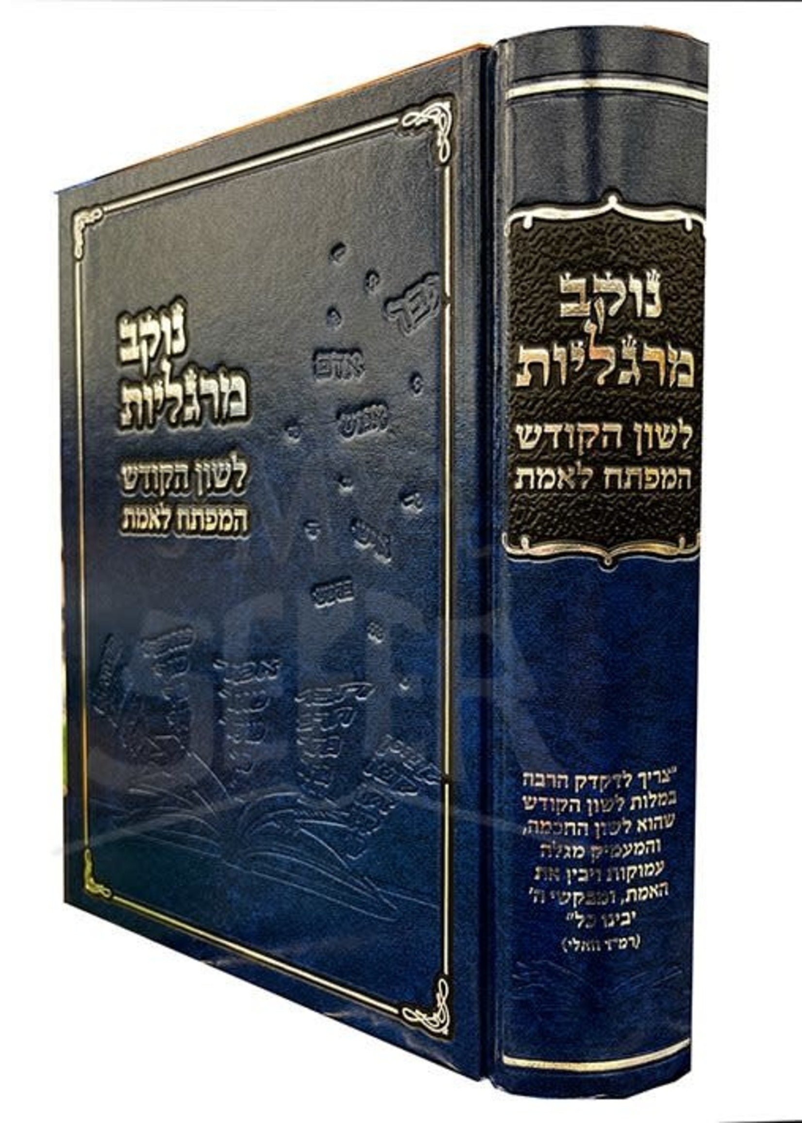Rabbi Eldad Nakar Nokev Marguliot Lashon HaKodesh HaMafteach L`Emet/  נוקב מרגליות לשון קודש המפתח לאמת
