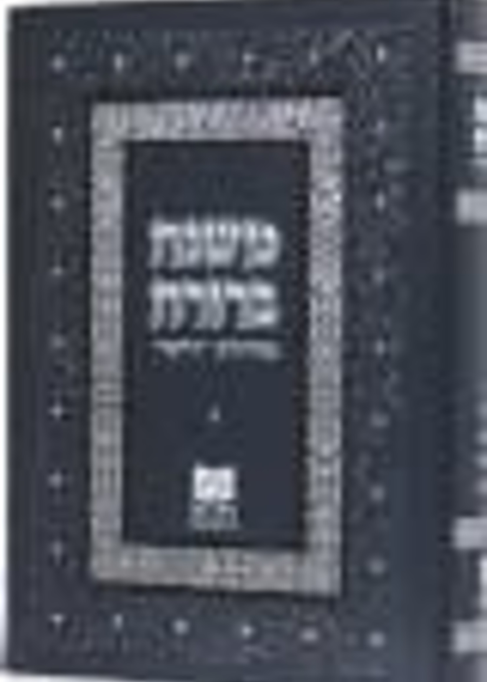 Mishnah Berurah (Dirshu)/ III/  משנה ברורה דרשו חלק ג