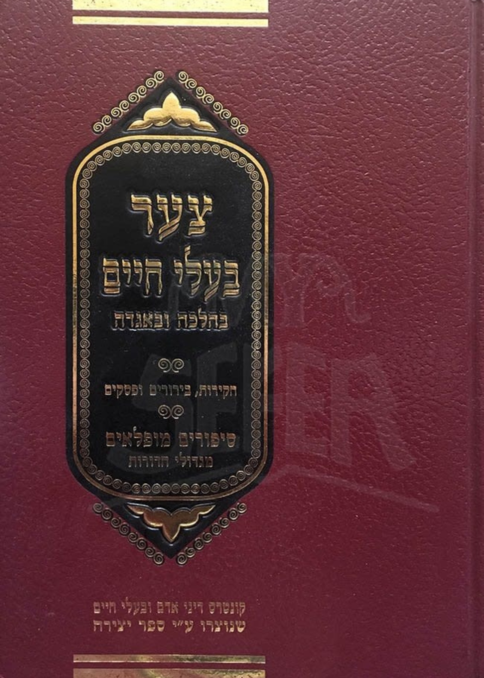 Tzaar Baalei Chaim /   צער בעלי חיים