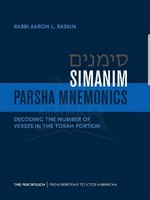 Simanim - Parsha Mnemonics by Rabbi Aaron L. Raskin