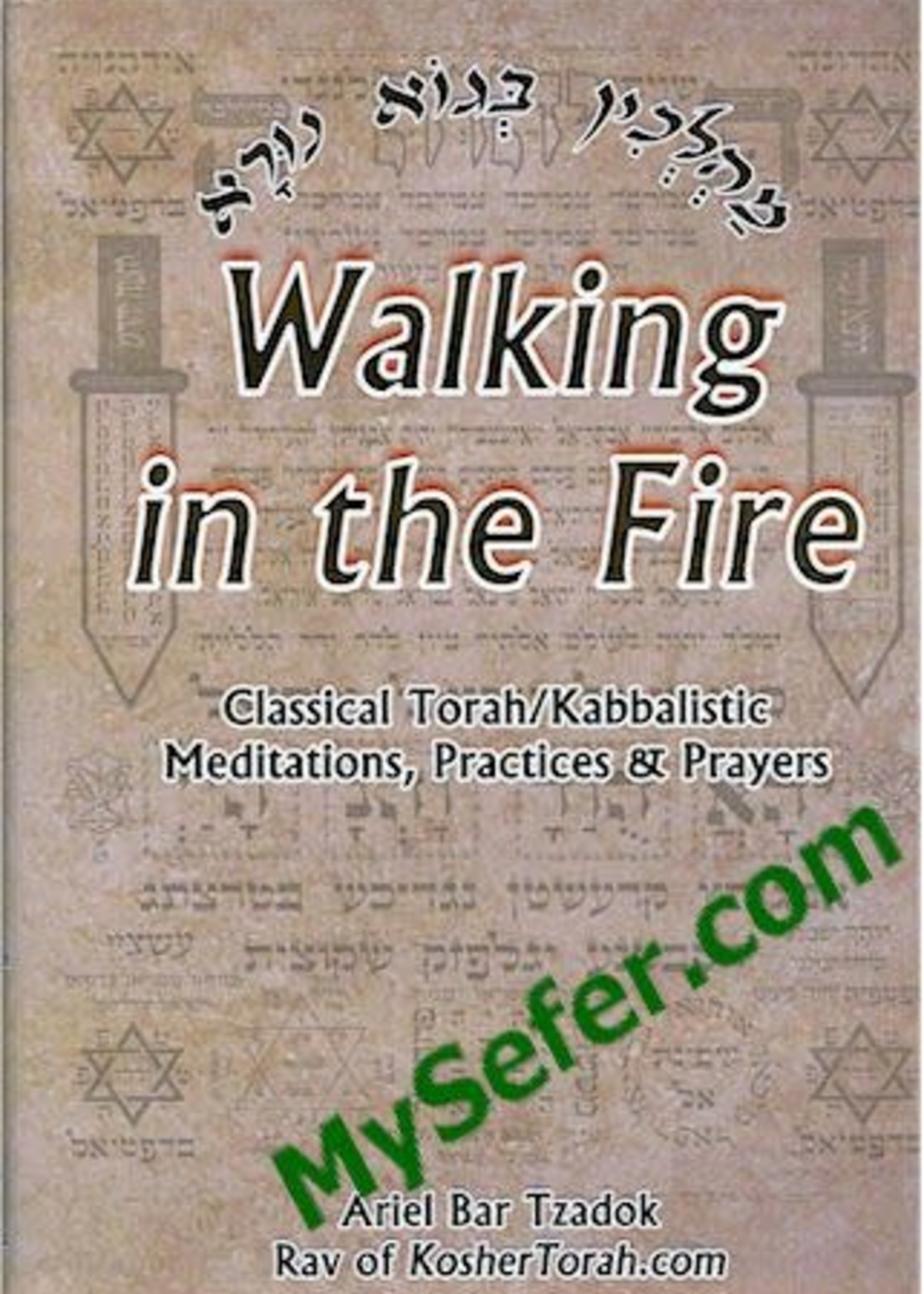 Walking in the Fire: Classical Kabbalistic Meditations/ Practices & Prayers