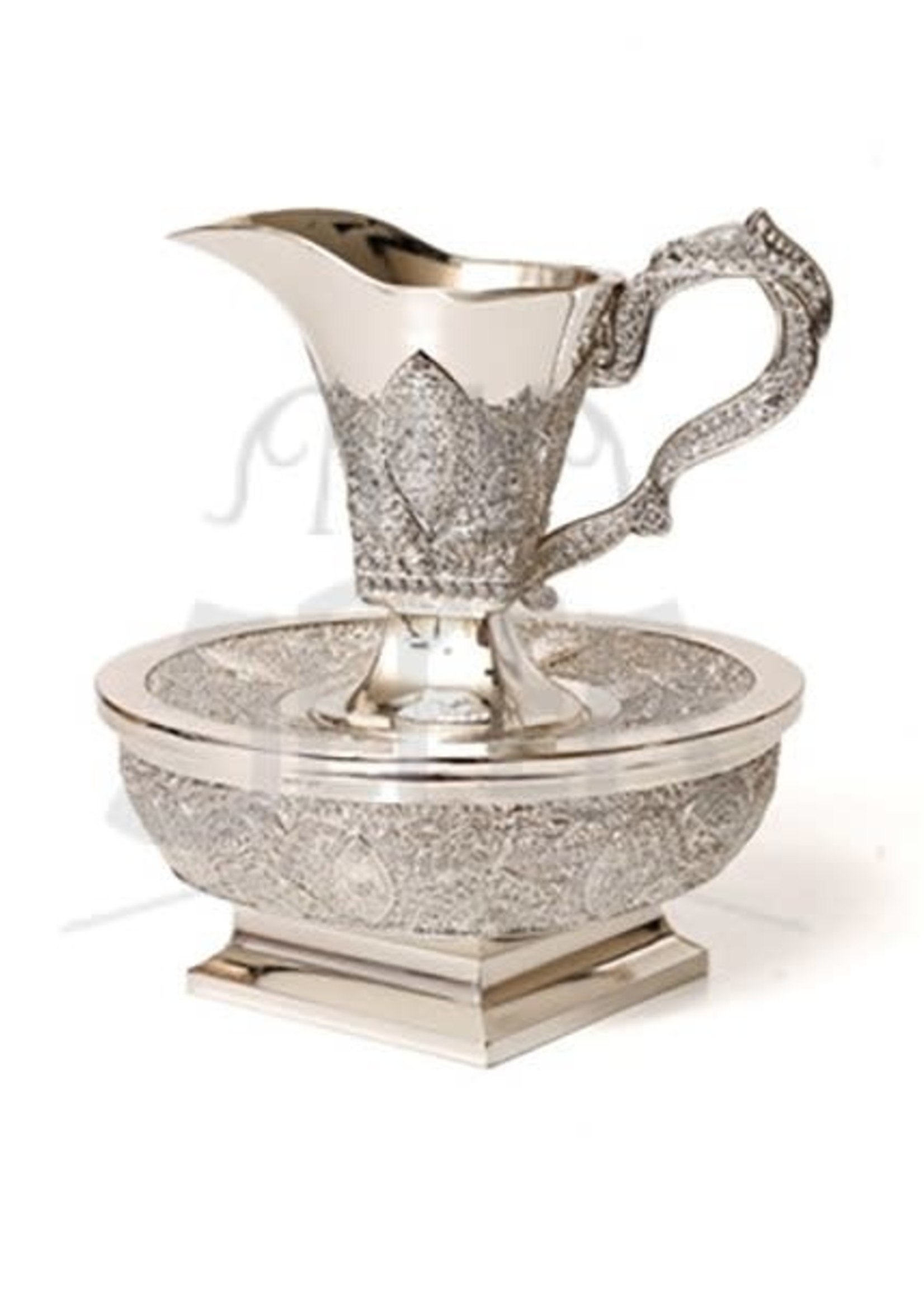 Silverplate Filigree Mayim Achronim