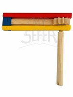 Wood Gragger Small Colored 4"x4.5"