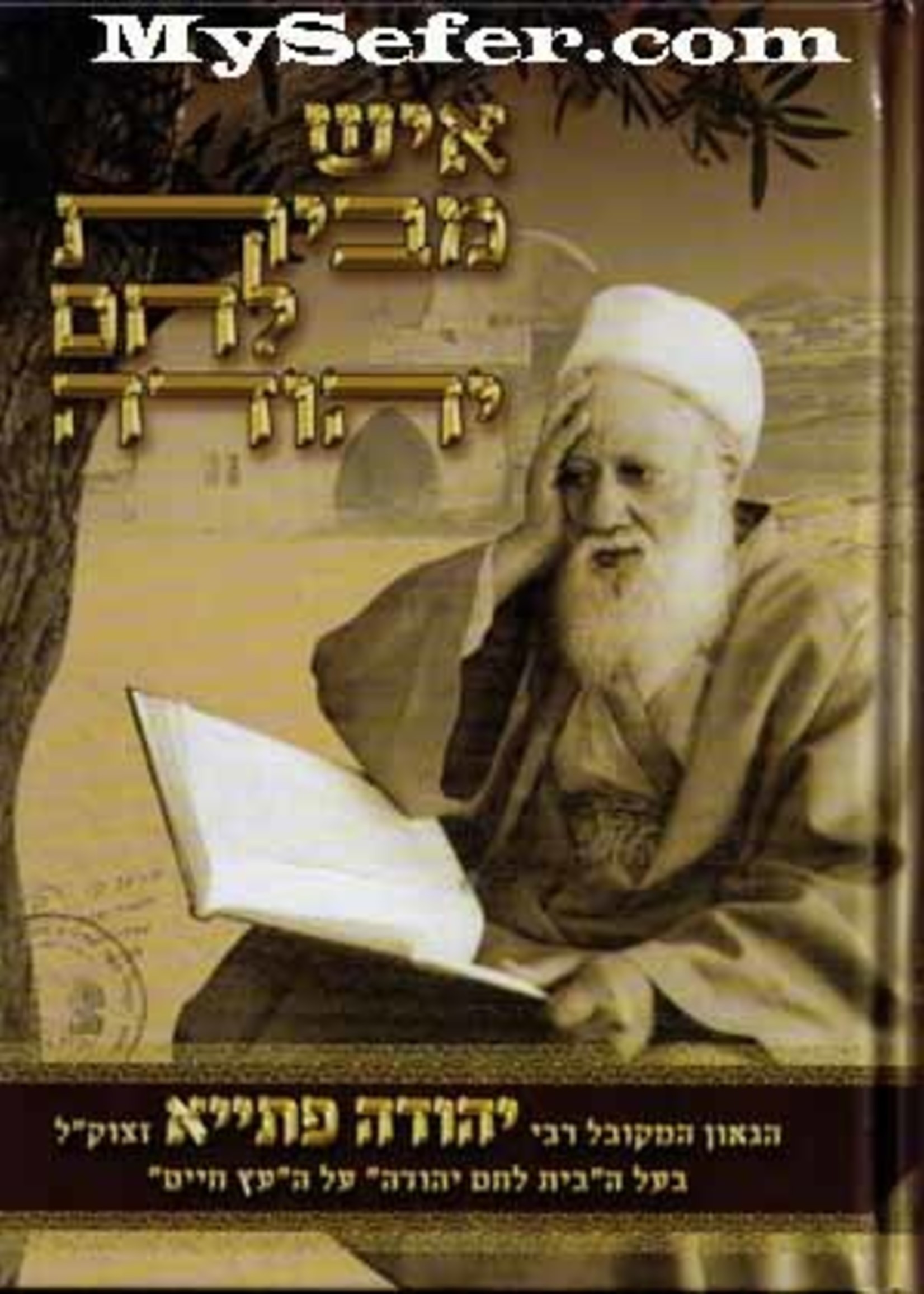 Ish mi-Beit Lechem Yehuda : Rabbi Yehudah Petaya/  איש מבית לחם יהודה - רב יהודה פתייא