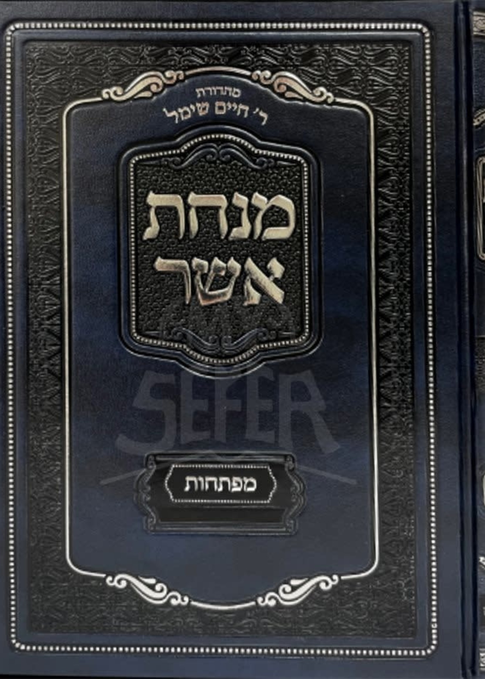 Rabbi Asher Weiss Minchat Asher - Maftechot/  מנחת אשר - מפתחות