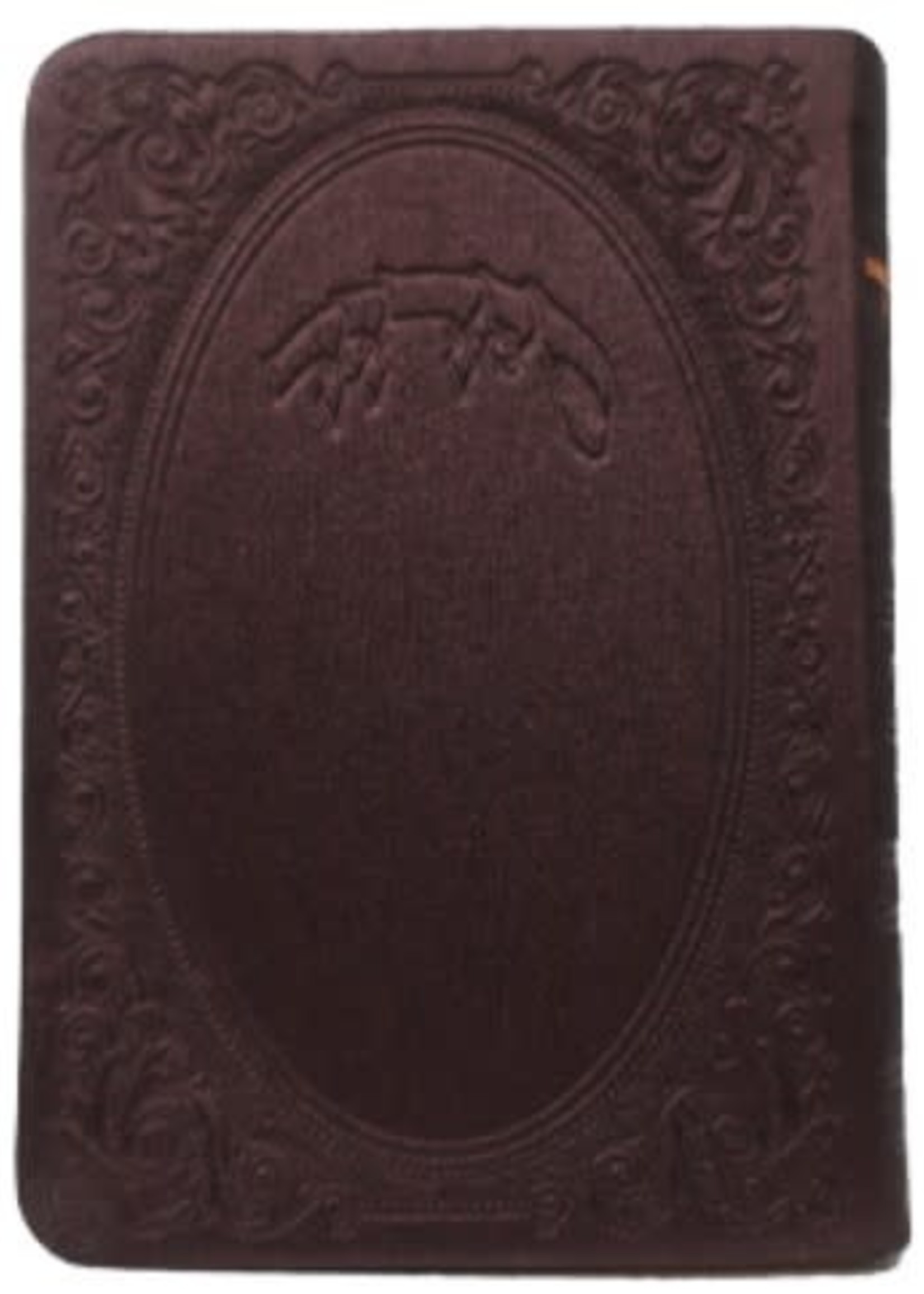 Complete Siddur - SIDDUR MEDIUM POCKET SIZE SEFARD FLEXY GILDED EDGE ROUND CORNER BURGUNDY