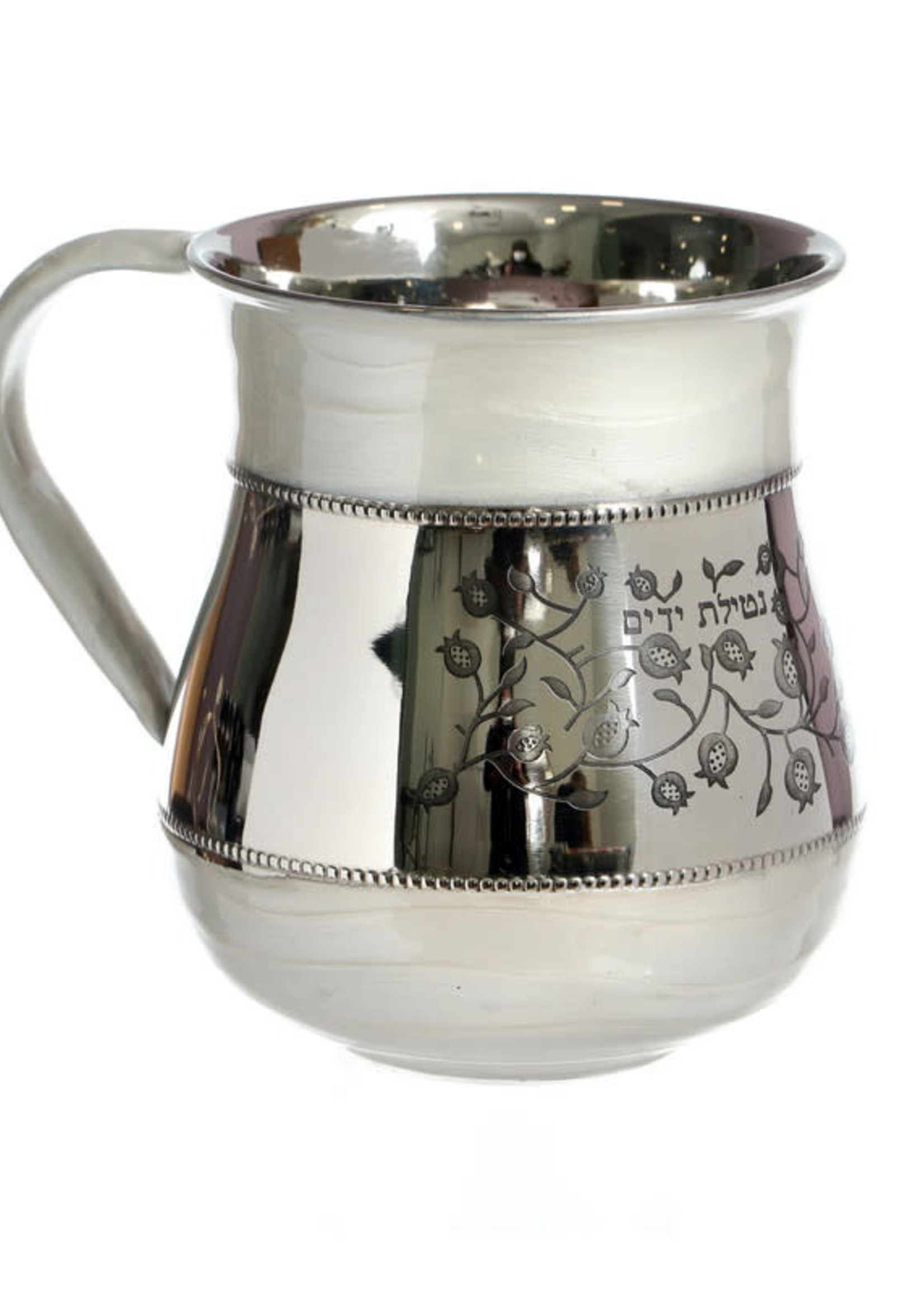 Stainless Bone Enamel Washcup- Blessing (WC-X4702A)