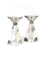 Crystal Tower Candlesticks 6"h (CS-X1834)