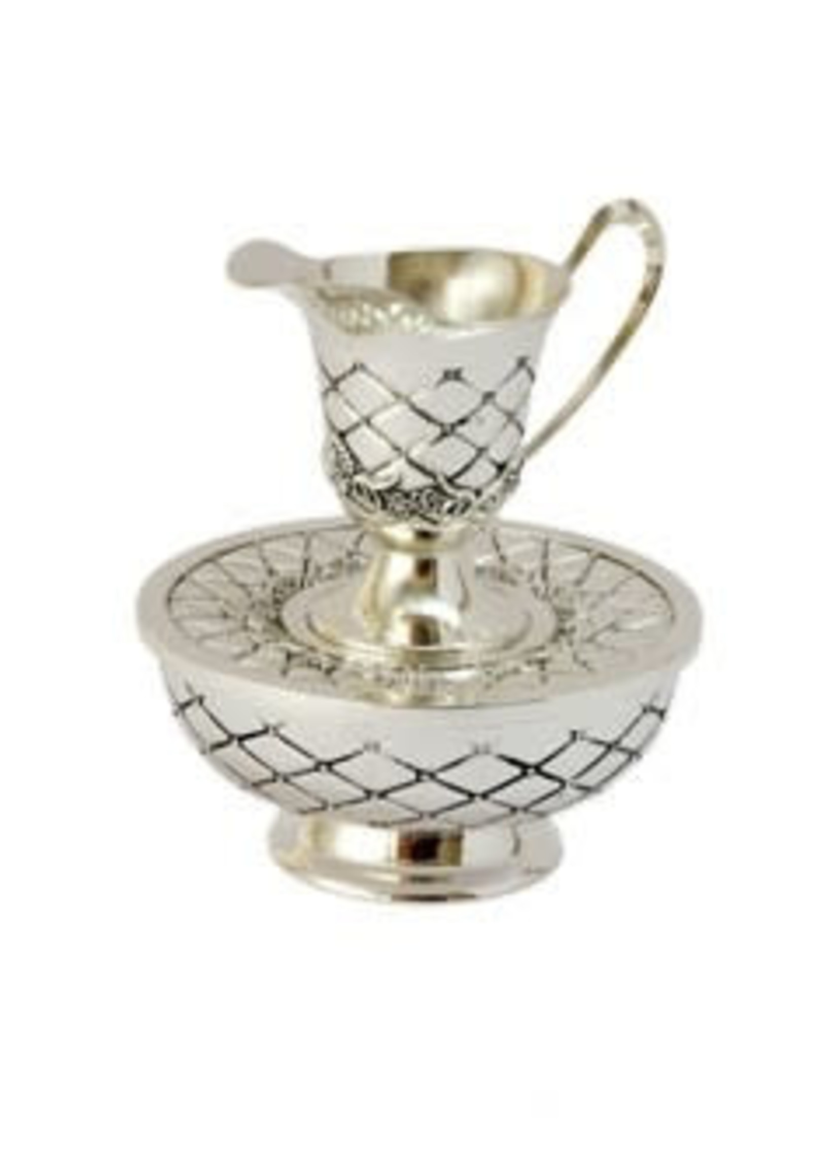 Silverplate Mayim Achronim-Lines Design (MA-P002X)