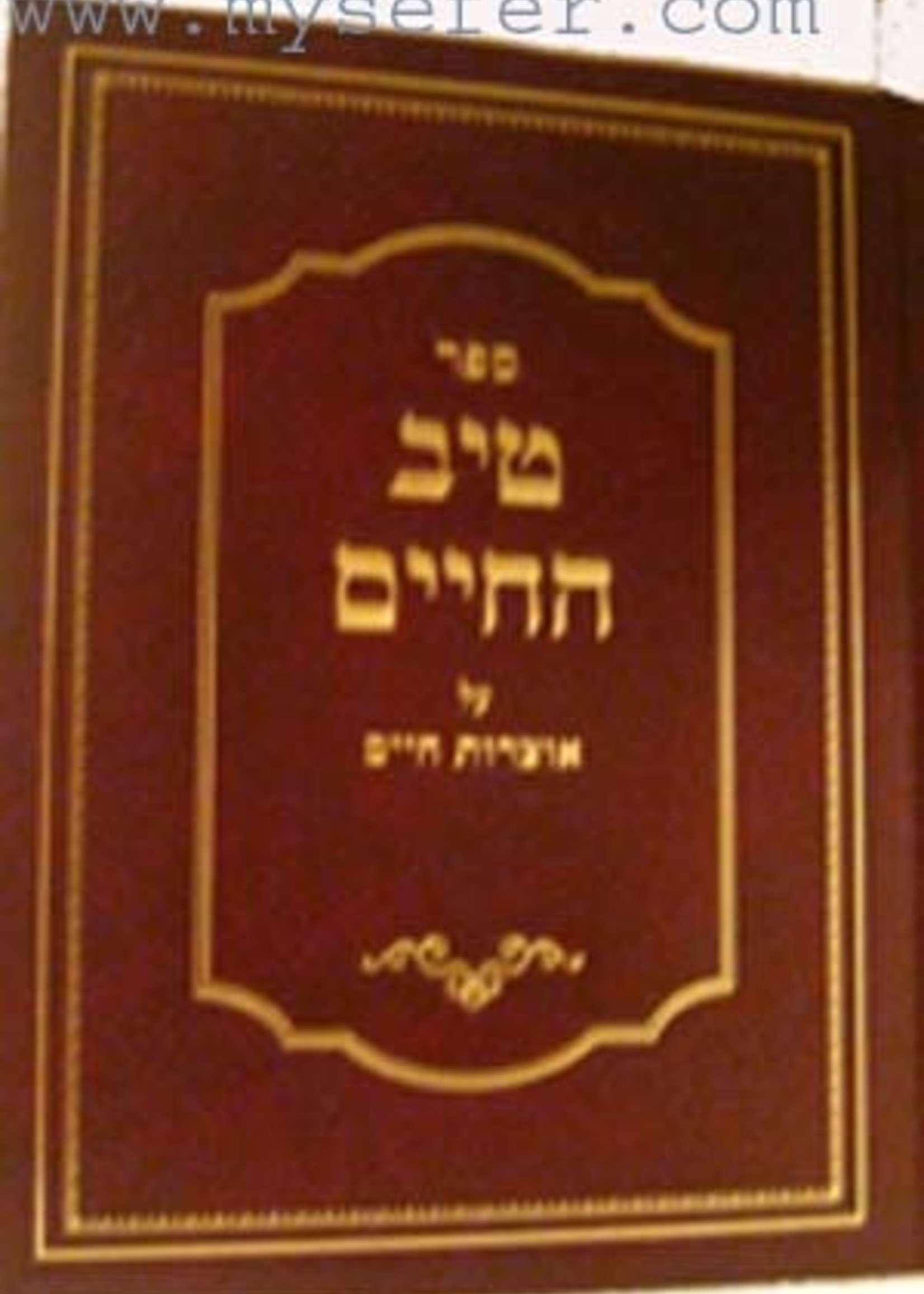 Rabbi Gamliel Rabinovitch Tiv HaChaim al Otzrot Chaim : Volume #1/  טיב החיים על אוצרות חיים חלק א
