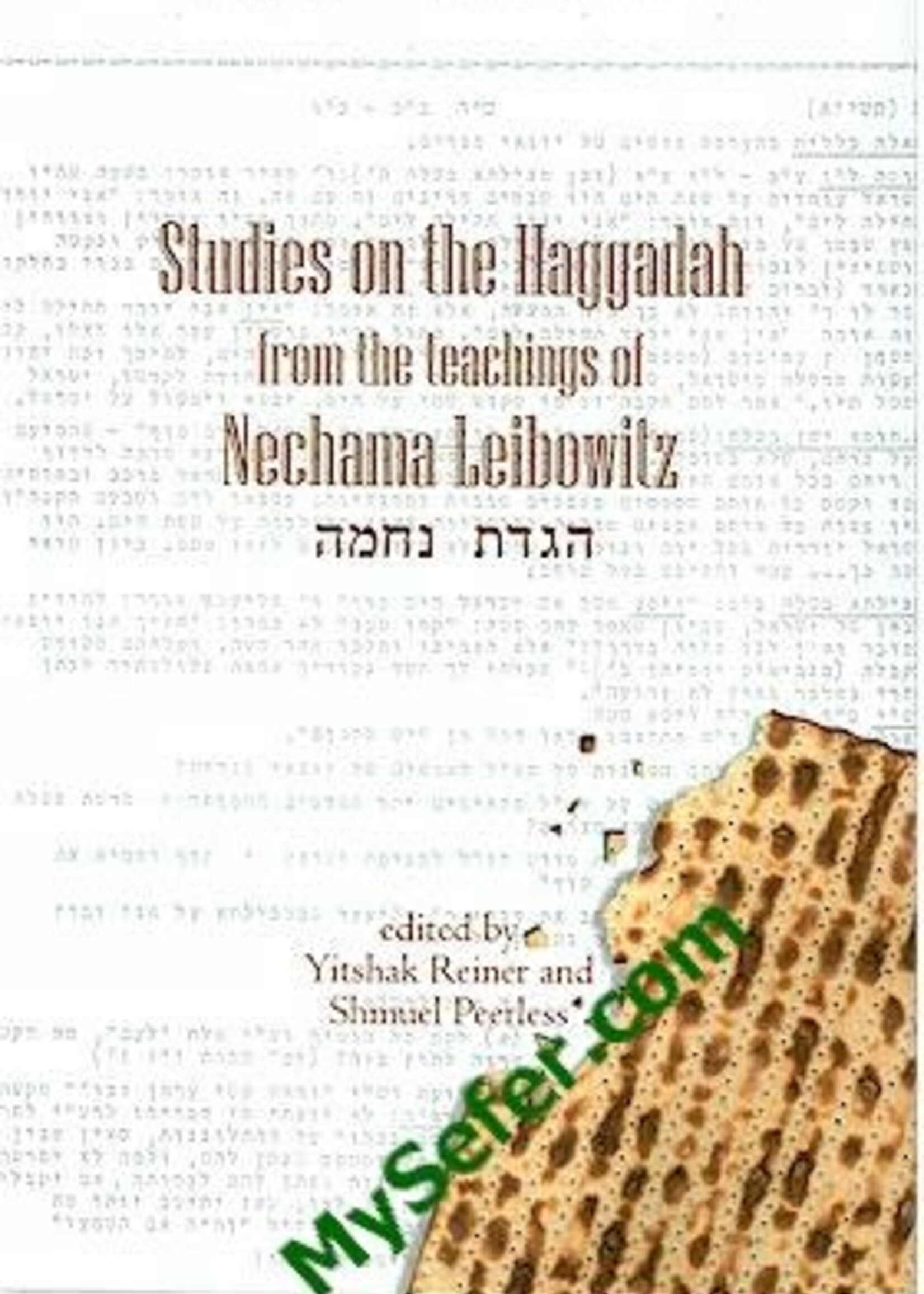 Studies on the Haggadah : From the Teachings of Nechama Leibowitz