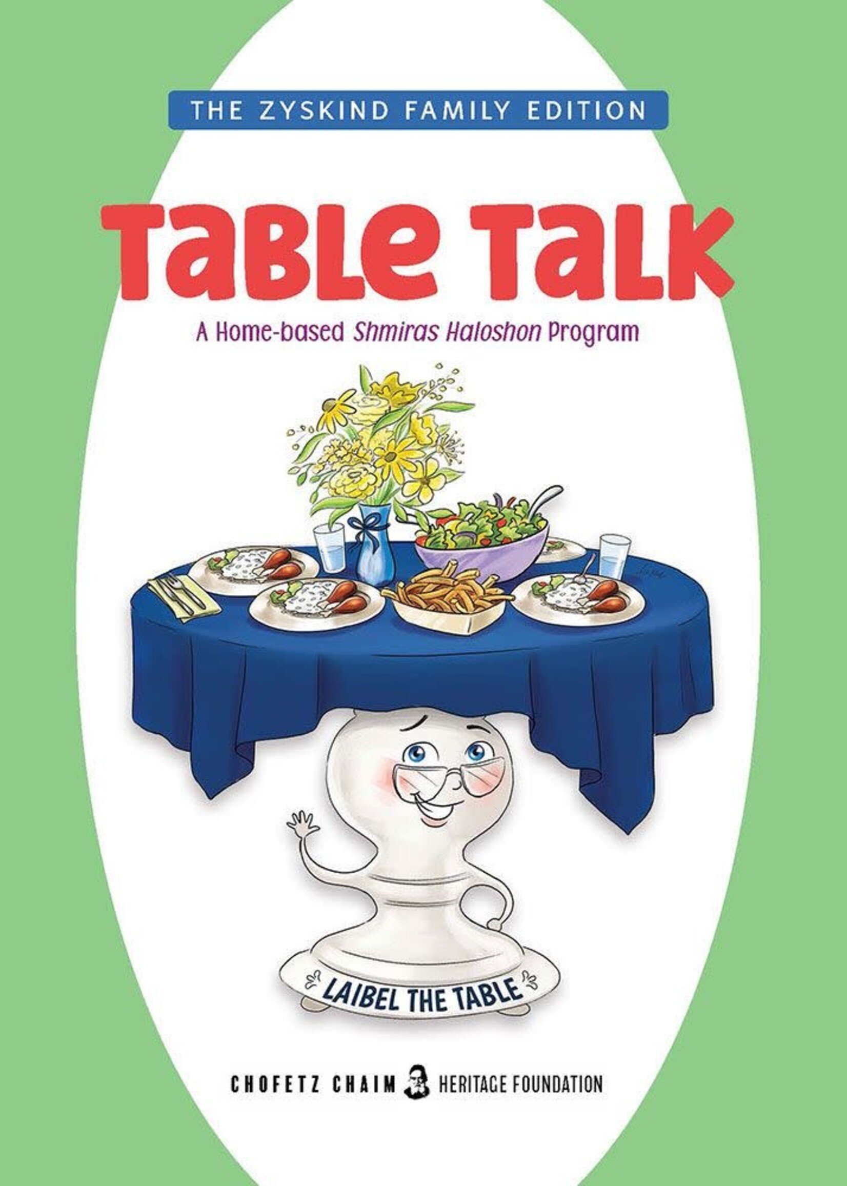 Table Talk (comes with USB) - a Home - Based Shmiras Halashon Program