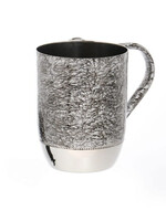 Stainless Steel Washing Cup-Silver/Black (WC-X4705)