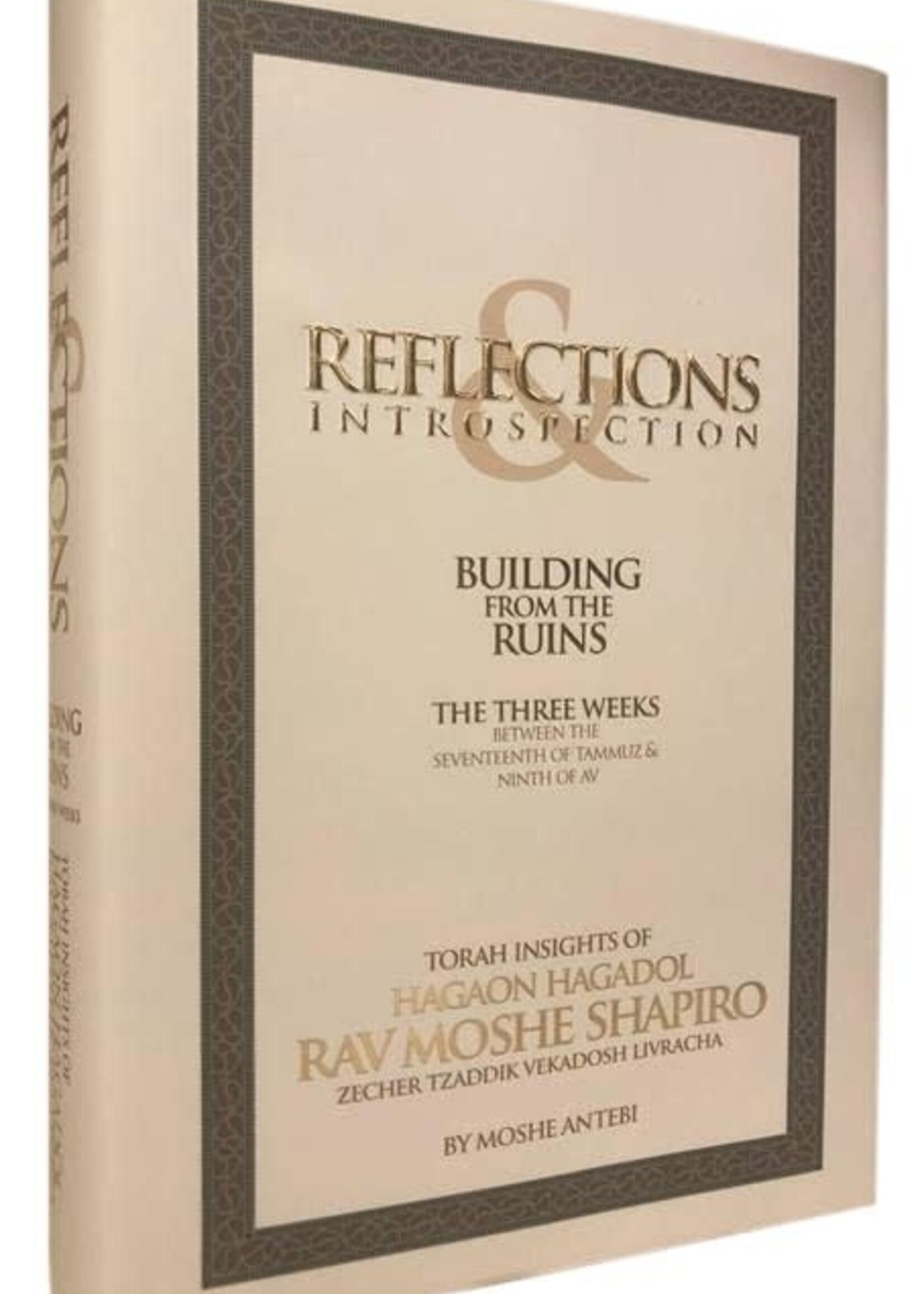 Rabbi Moshe Antebi Reflections & Introspection - Building From The Ruins / The Three Weeks