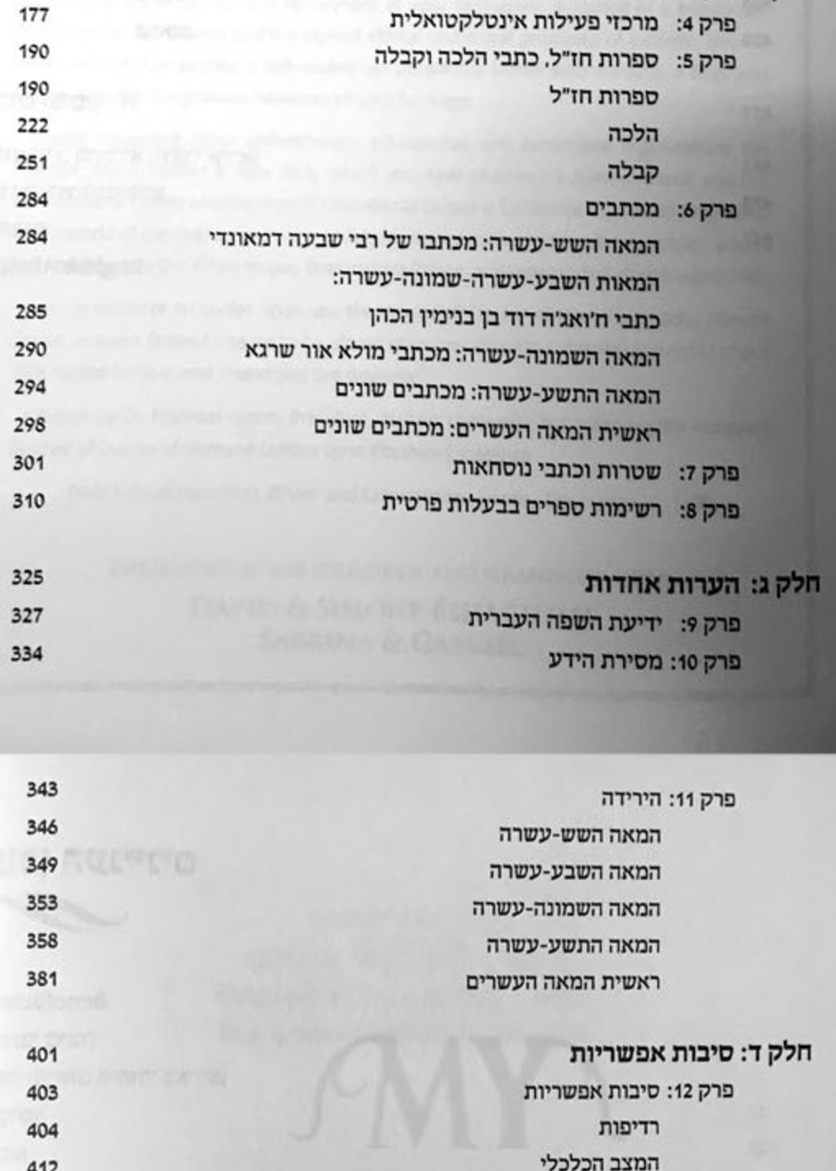 Yehudi Iran Vesafrus Rabanit / יהודי איראן וספרות רבנית