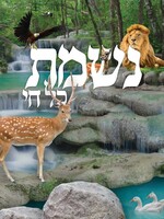 Nishmas Kol Chai Card Pocket Size 2 Fold 2.5x3.5"