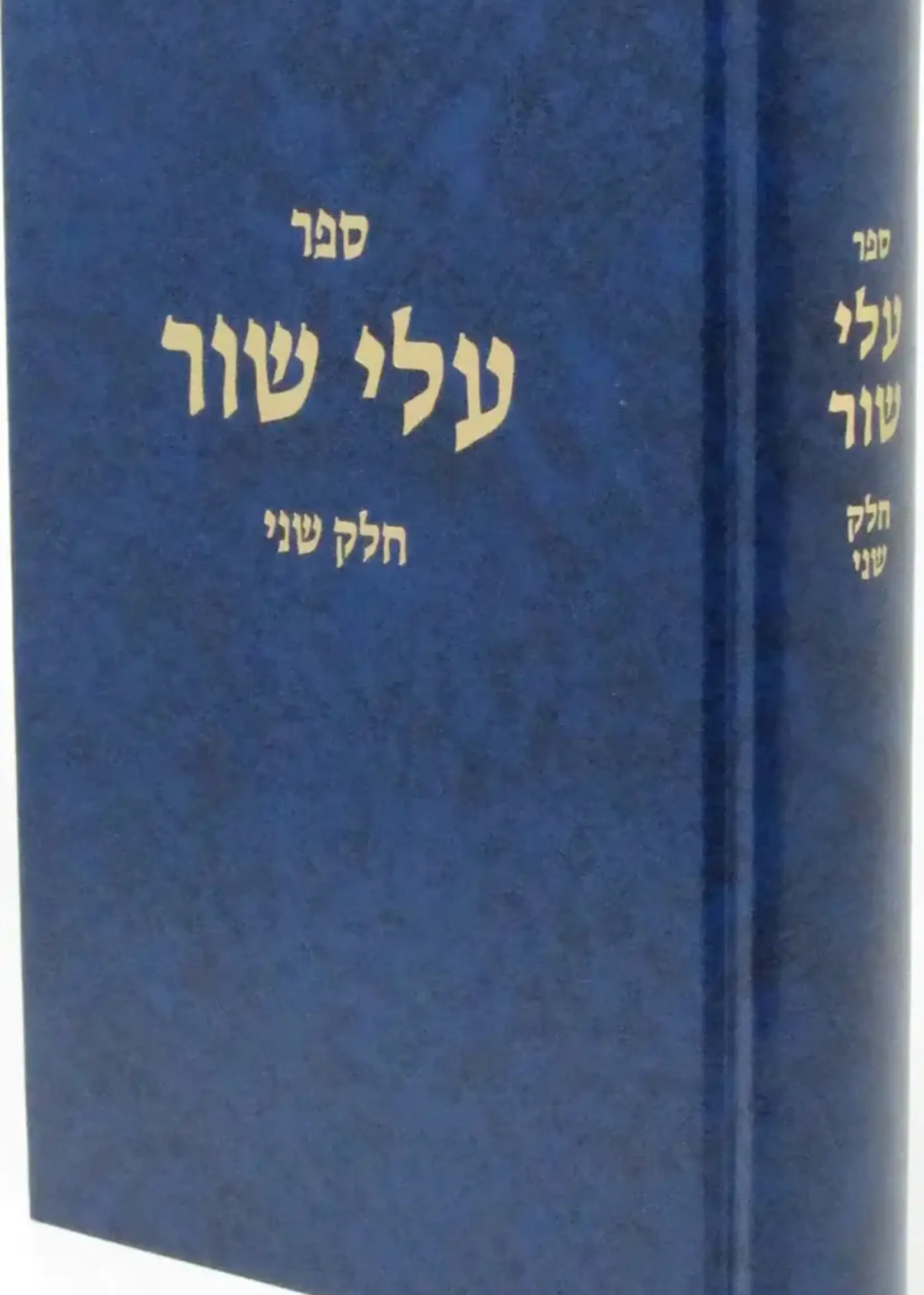 Rabbi Shlomo Wolbe Sefer Alei Shur Volume 2 - ספר עלי שור חלק ב