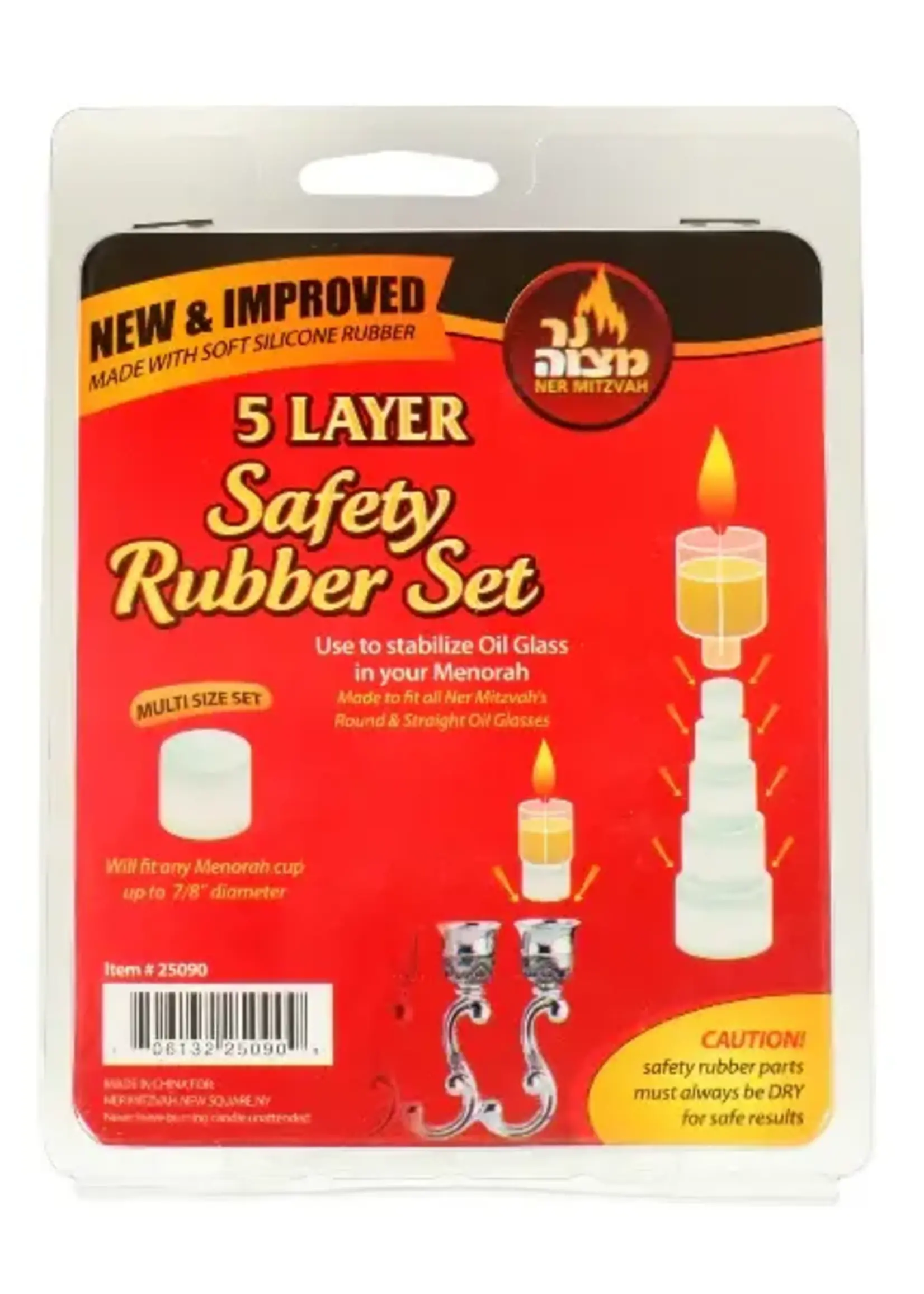5 Layer Safety Rubber Set 9PK