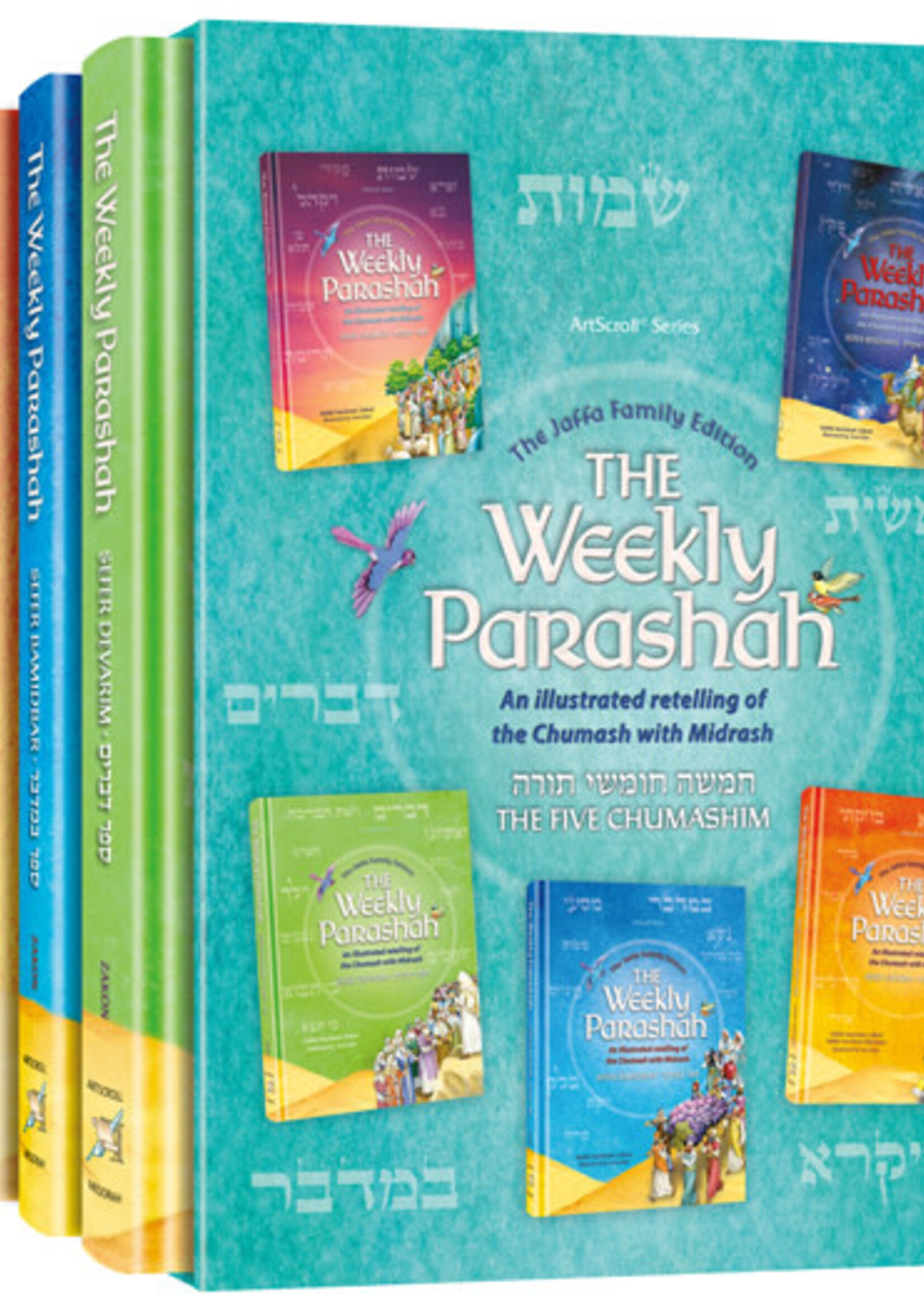 Rabbi Nachman Zakon The Weekly Parashah Jaffa Family Edition Slipcase Set