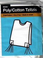 Tzitzis #5 Round Neck poly/cotton