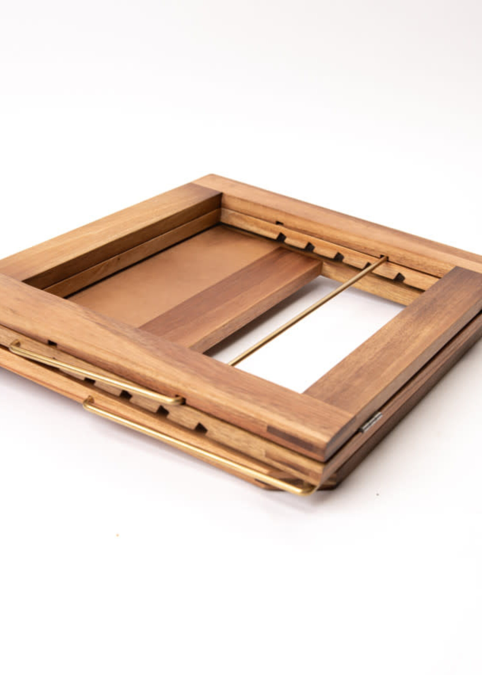 Hardwood Sit & Stand Tabletop Shtender-3 Level