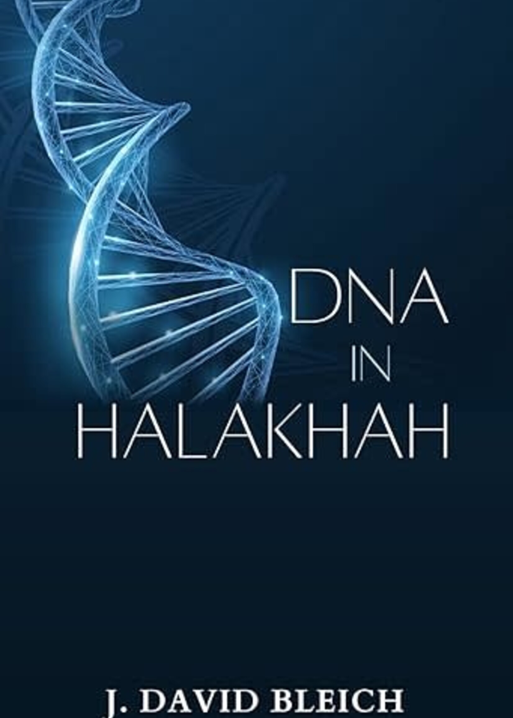 DNA in Halakhah Hardcover