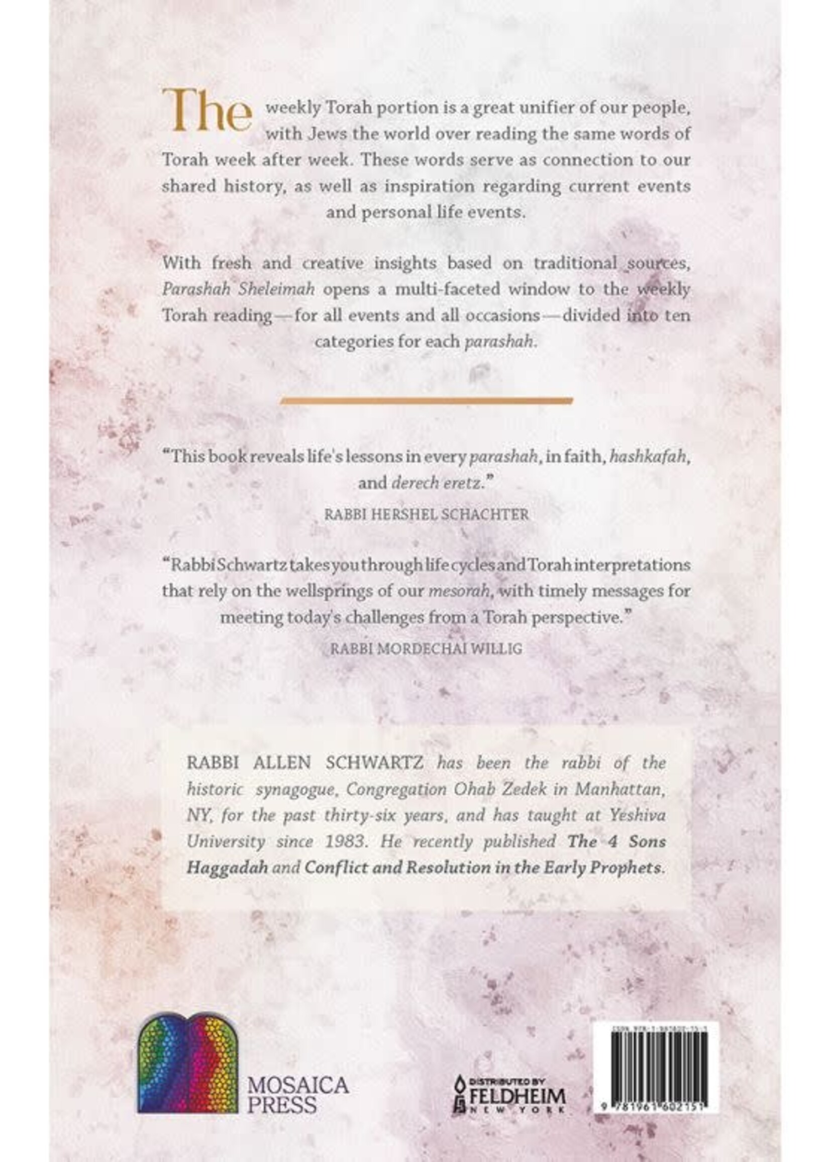 Parashah Sheleimah on Sefer Vayikra