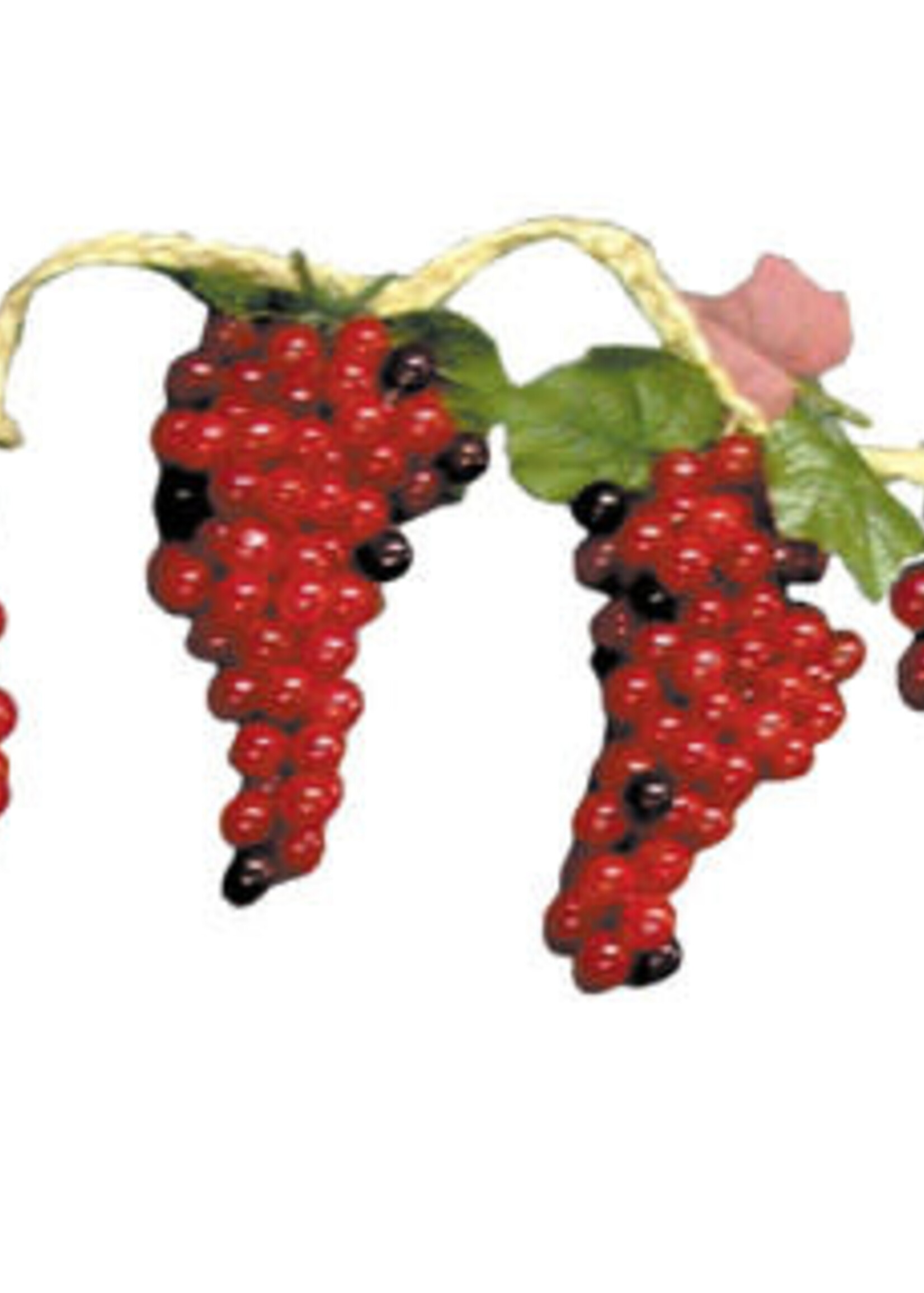 9 FT. GRAPE GARLAND ON ROPE 6 LARGE GRAPE CLUSTERS