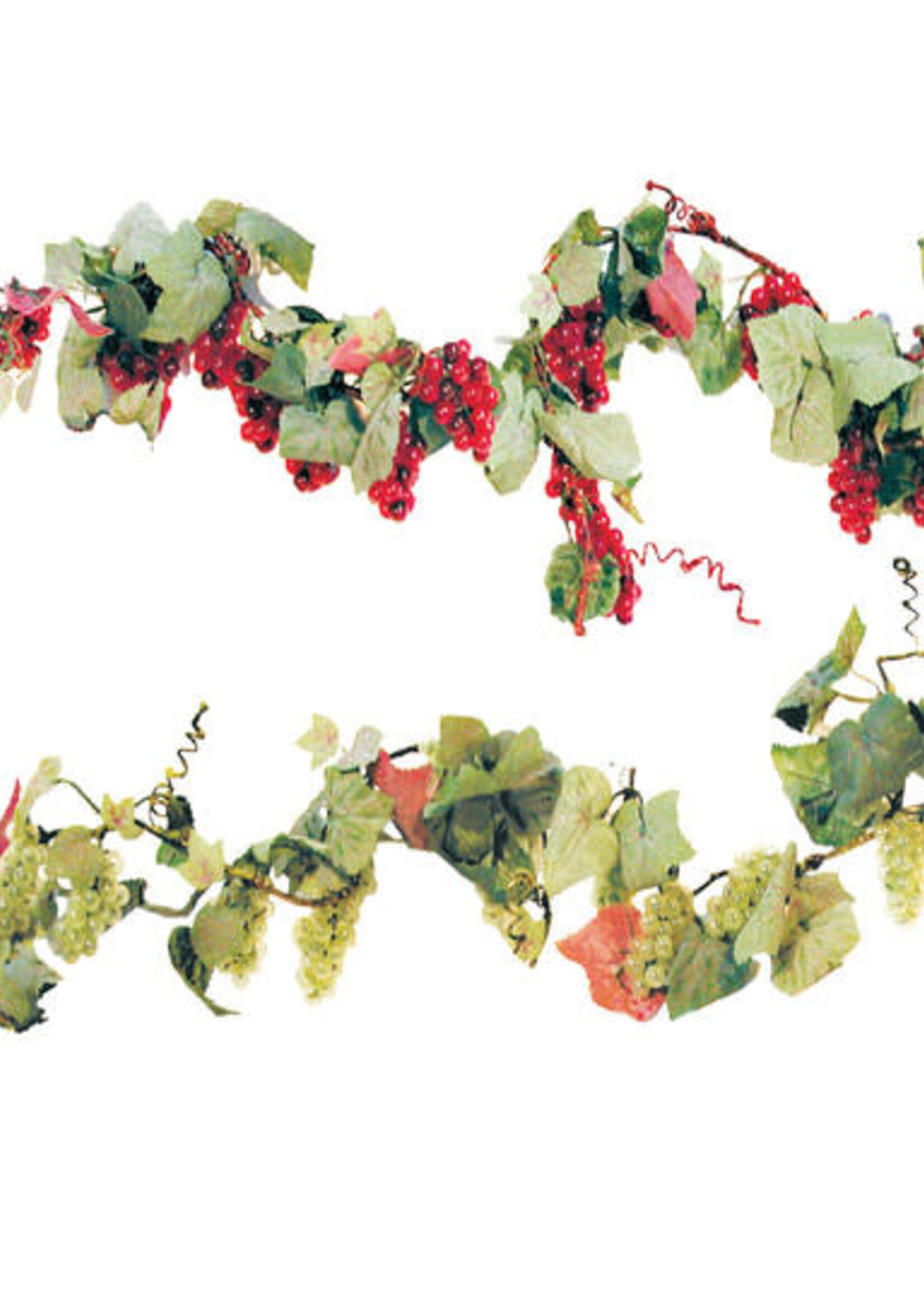 9 FT. GRAPE GARLAND 30 SMALL GRAPES  CLUSTERS