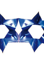 Blue and Silver Magen David Garland - Pack of 12 - 8'