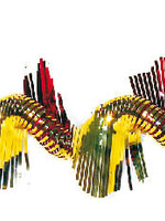 12" Red & Gold Twist Garland - Pack of 12